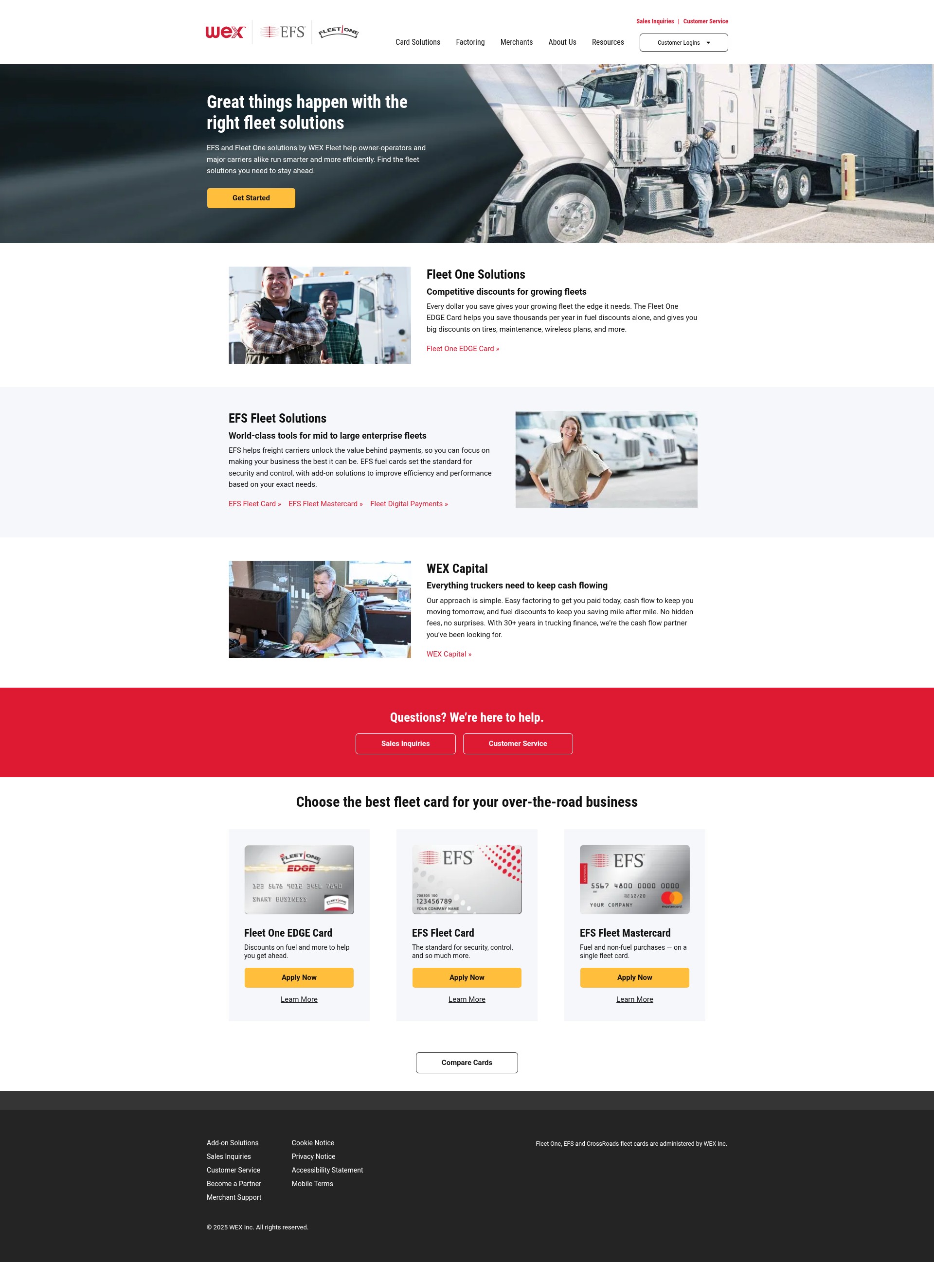 Screenshot of www.efsllc.com