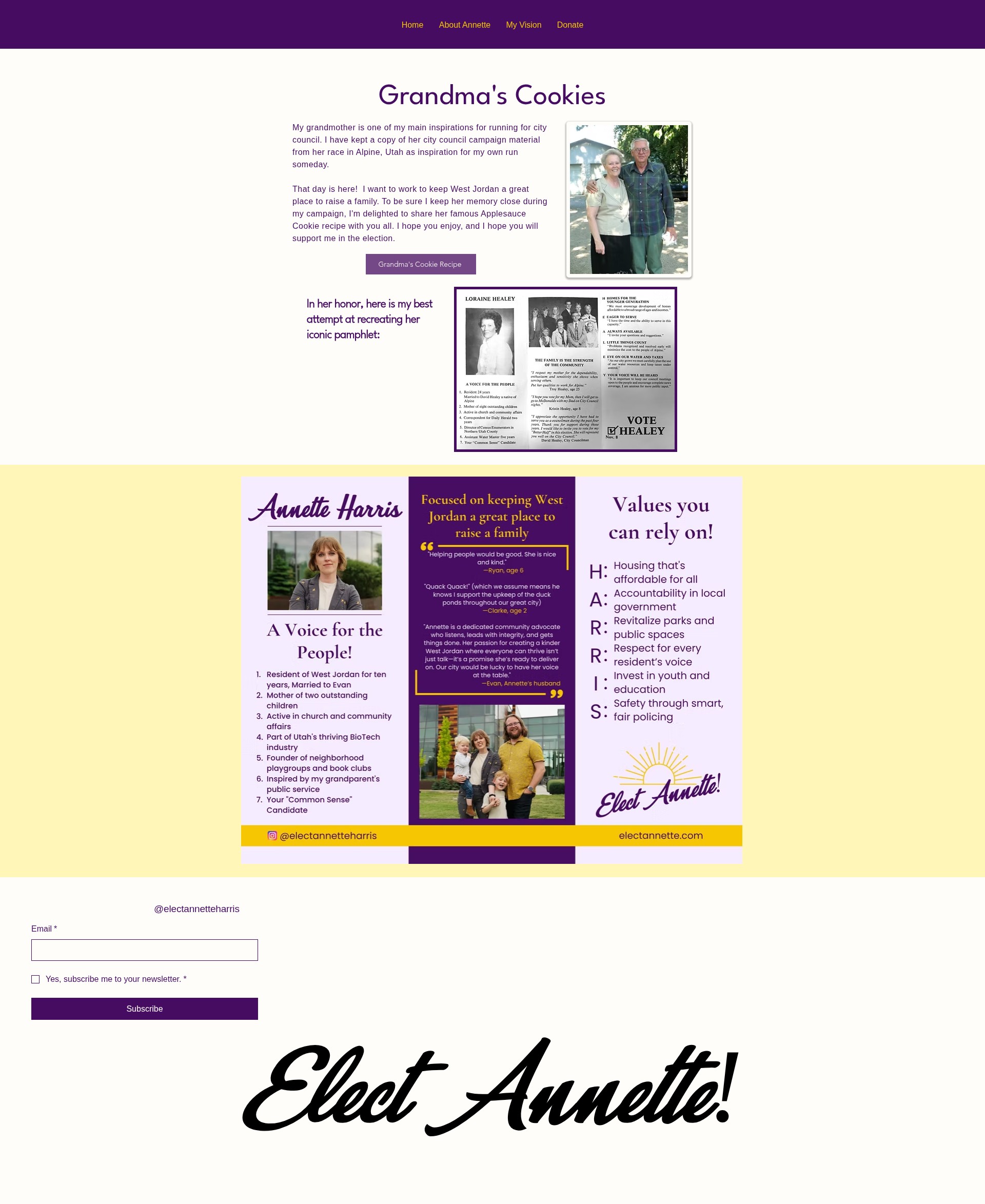 Screenshot of www.electannette.com