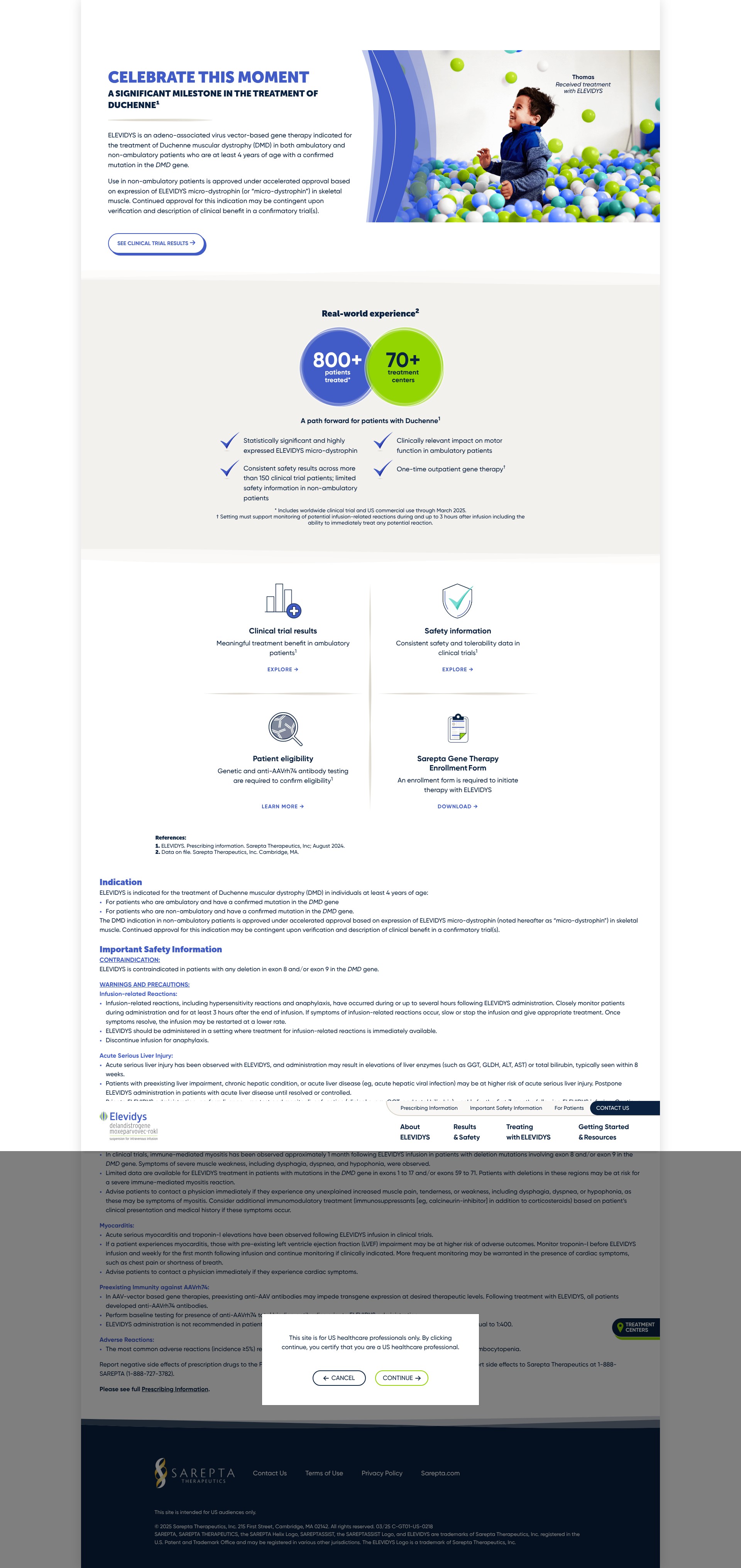 Screenshot of www.elevidyshcp.com