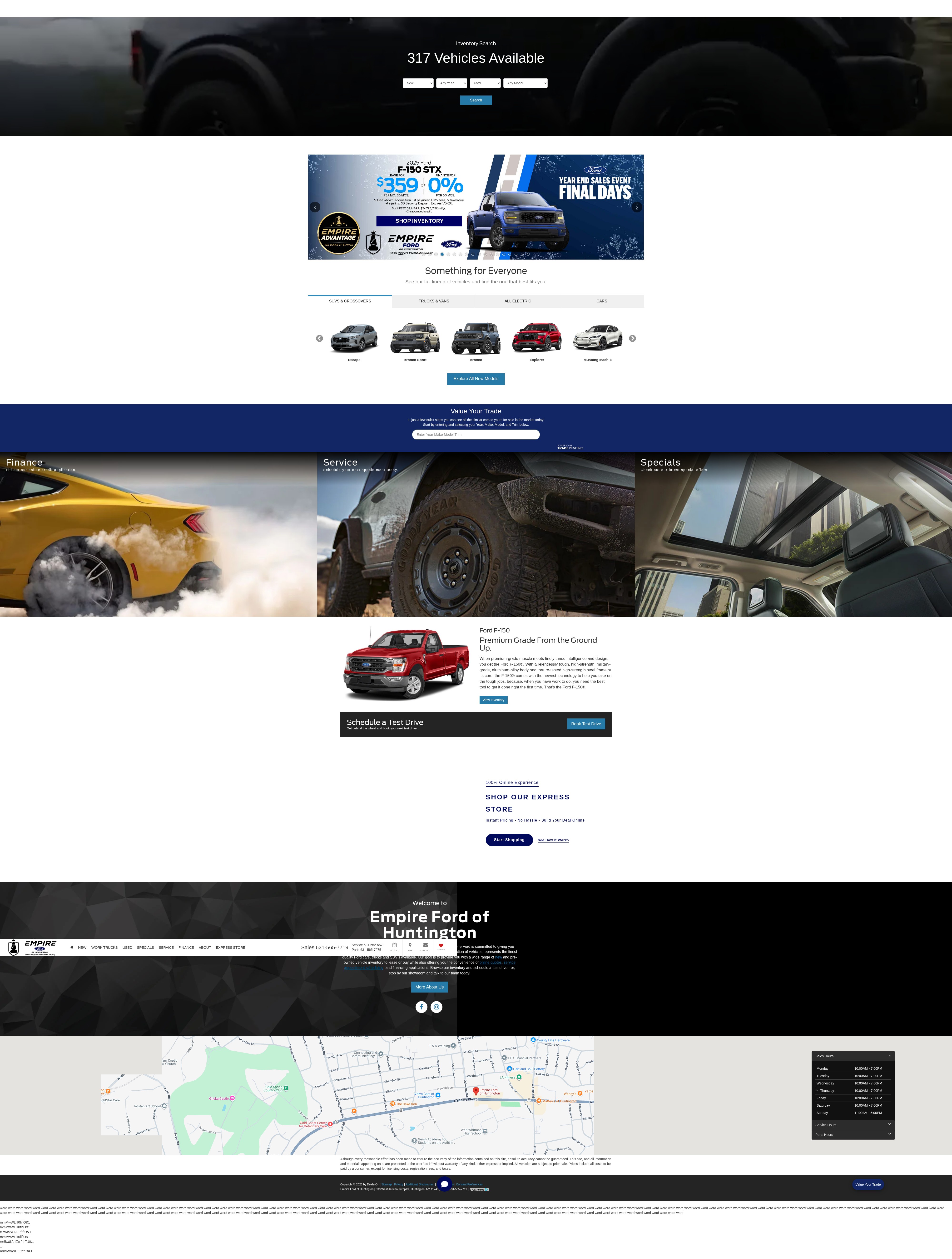 Screenshot of www.empirefordofhuntington.com