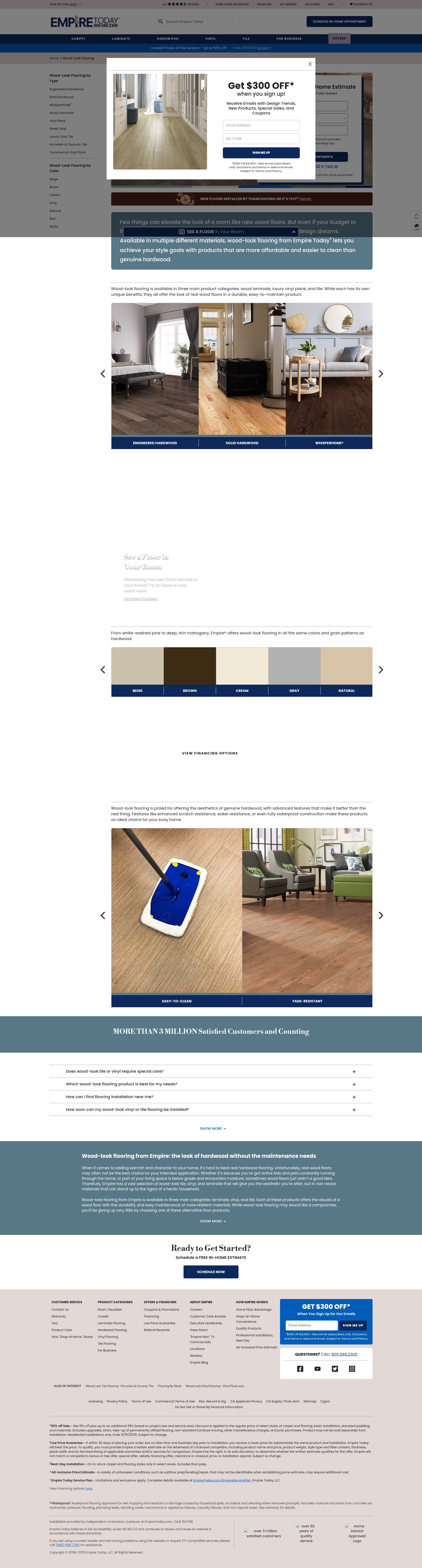 Screenshot of www.empiretoday.com