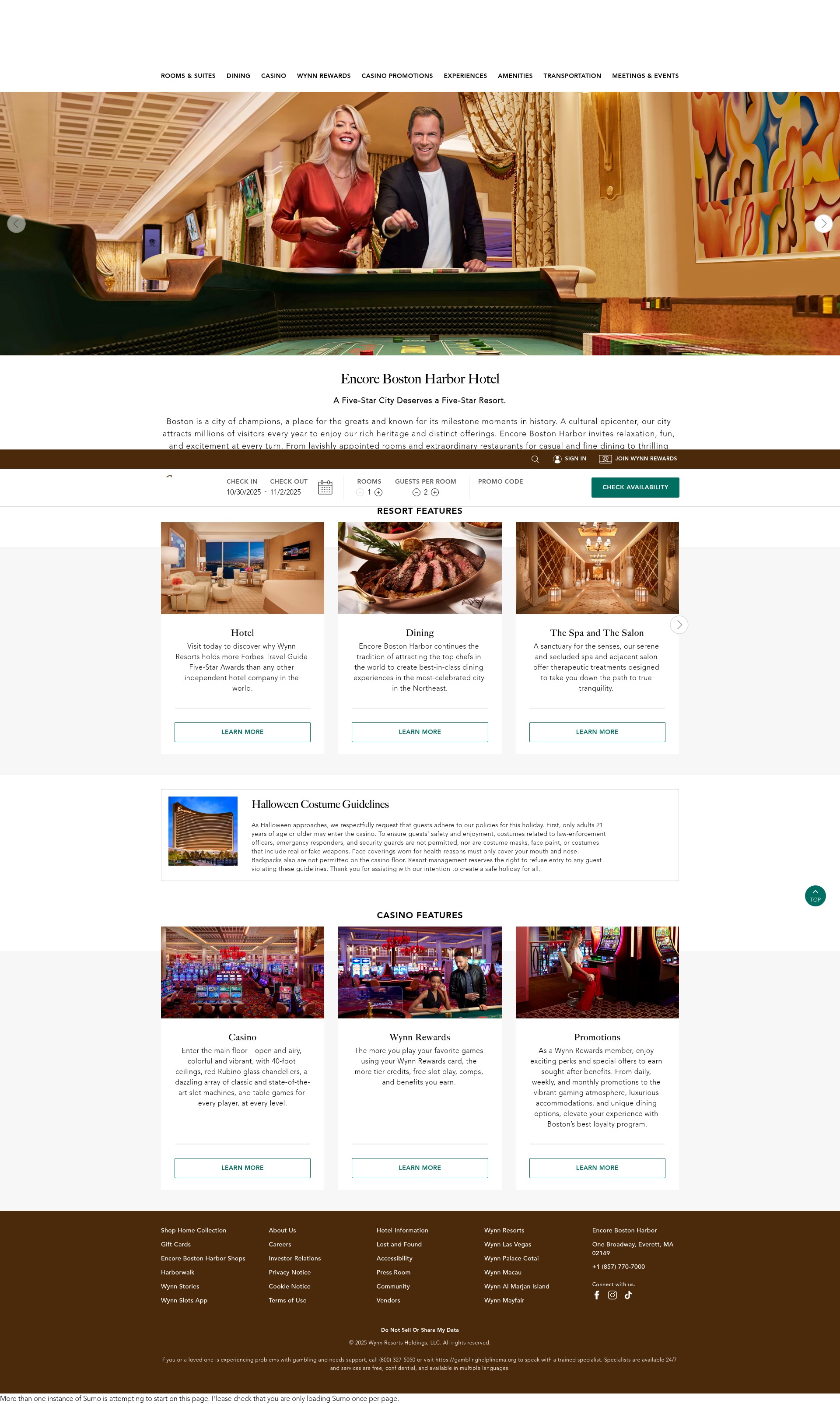 Screenshot of www.encorebostonharbor.com