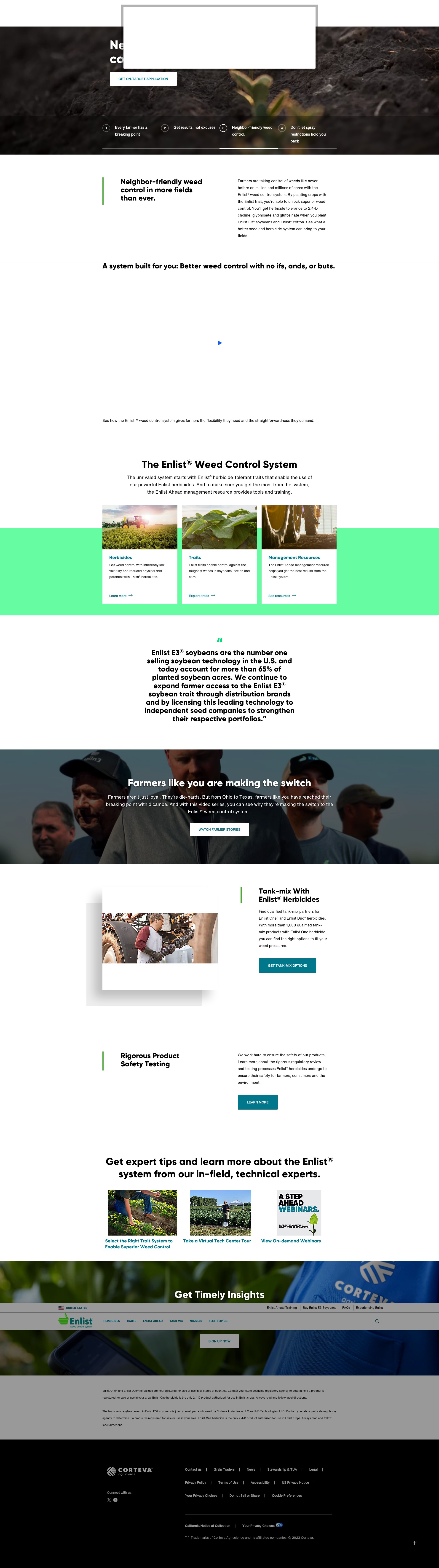 Screenshot of www.enlist.com