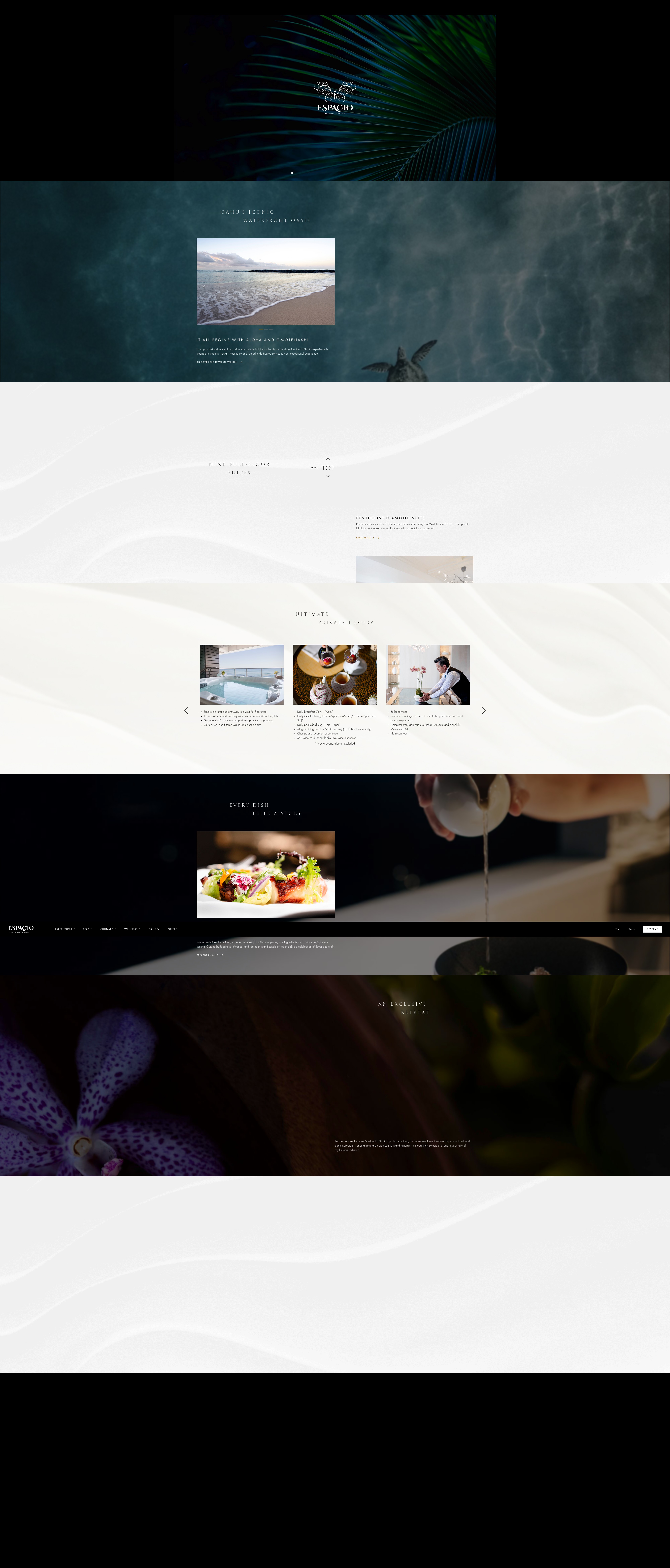 Screenshot of www.espaciowaikiki.com