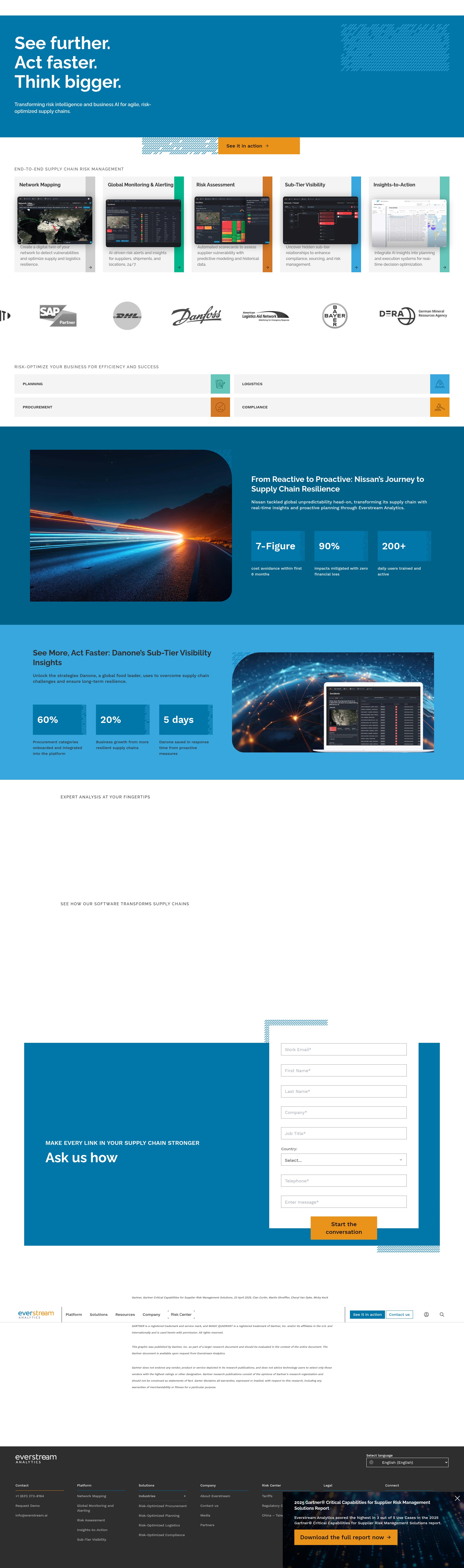 Screenshot of www.everstream.ai