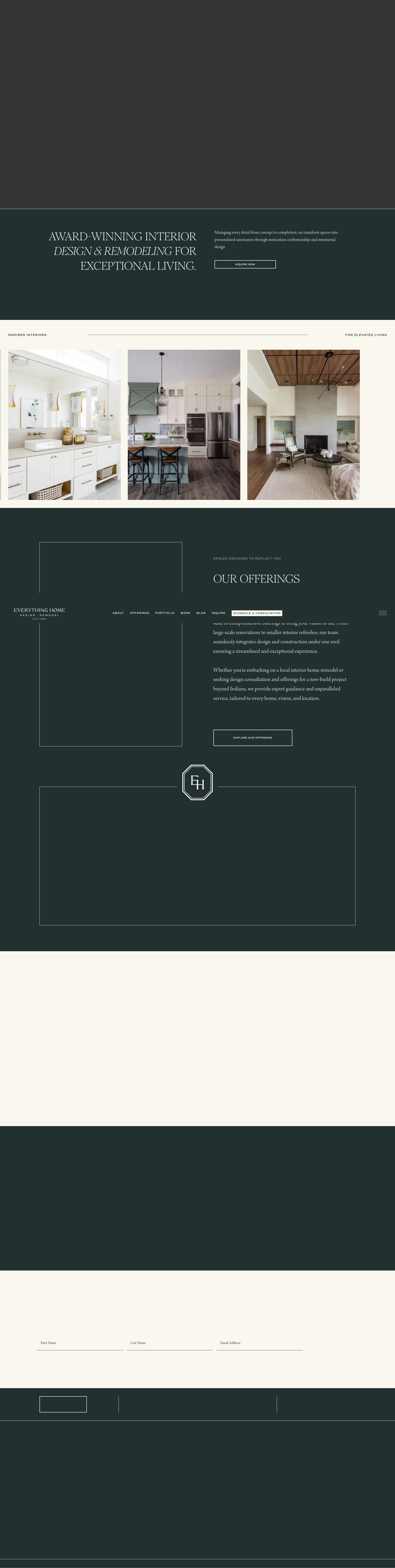 Screenshot of www.everythinghomedesigns.com