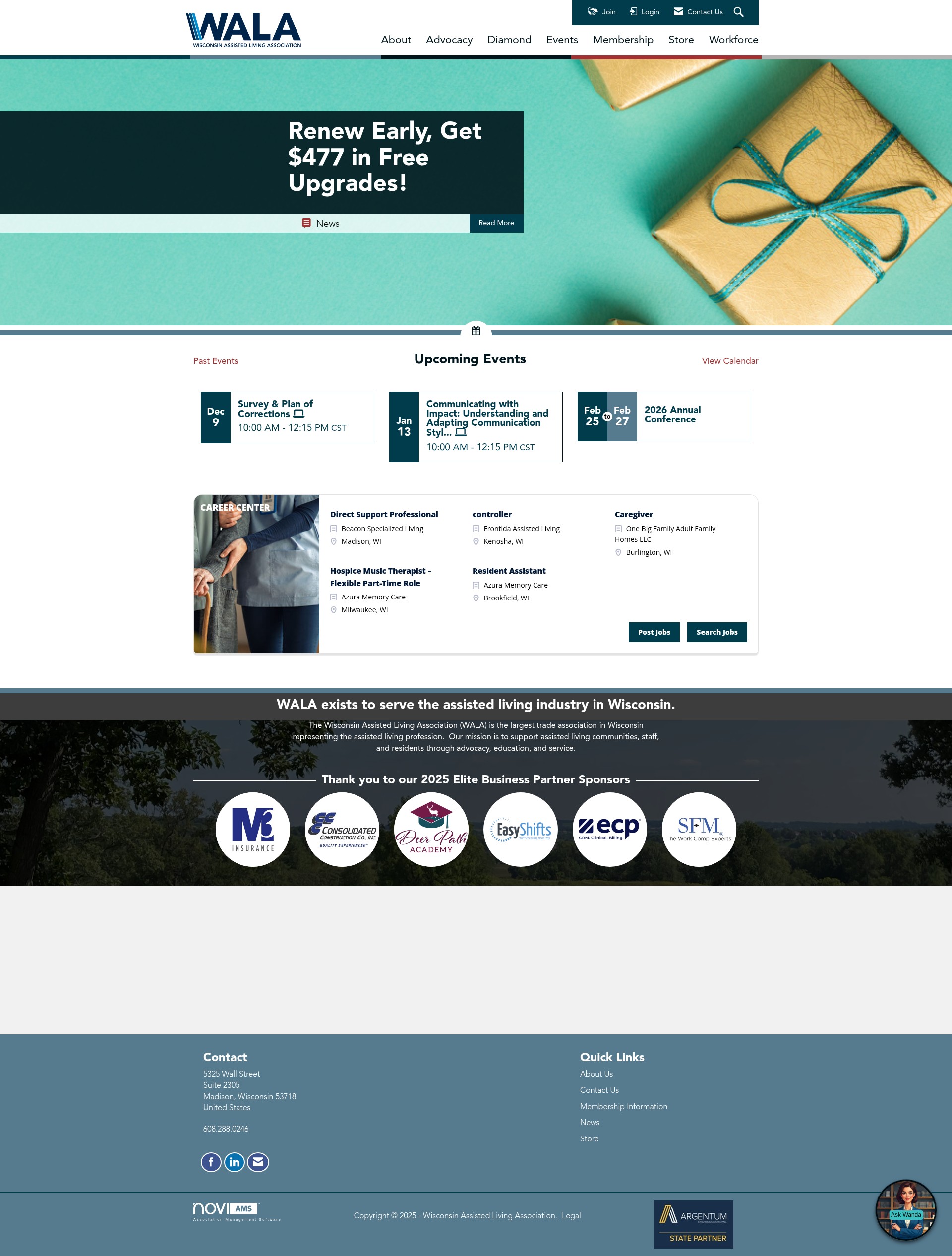 Screenshot of www.ewala.org