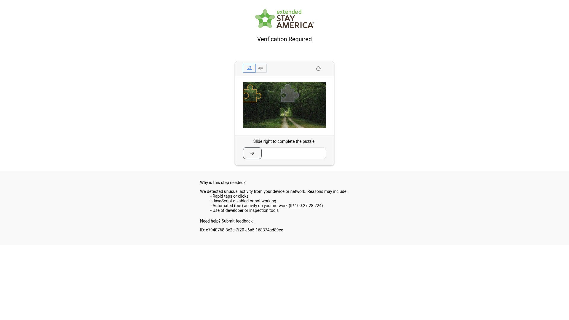 Screenshot of www.extendedstayamerica.com