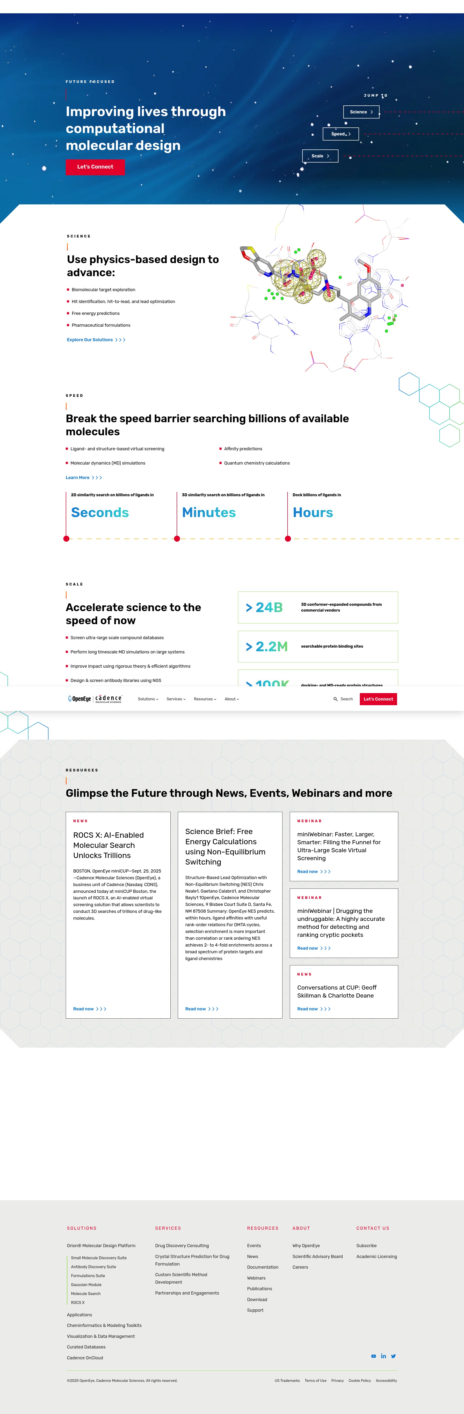 Screenshot of www.eyesopen.com