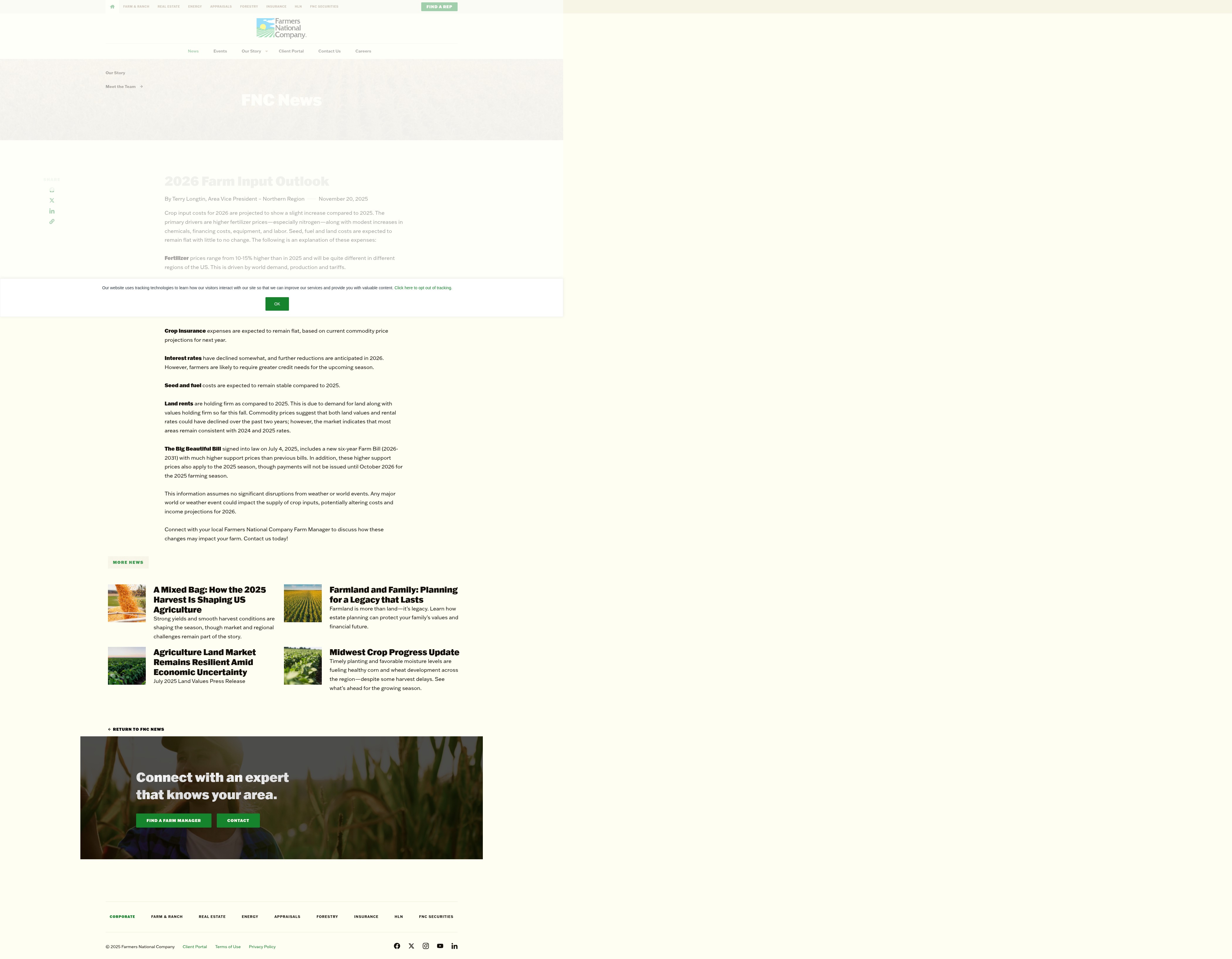Screenshot of www.farmersnational.com