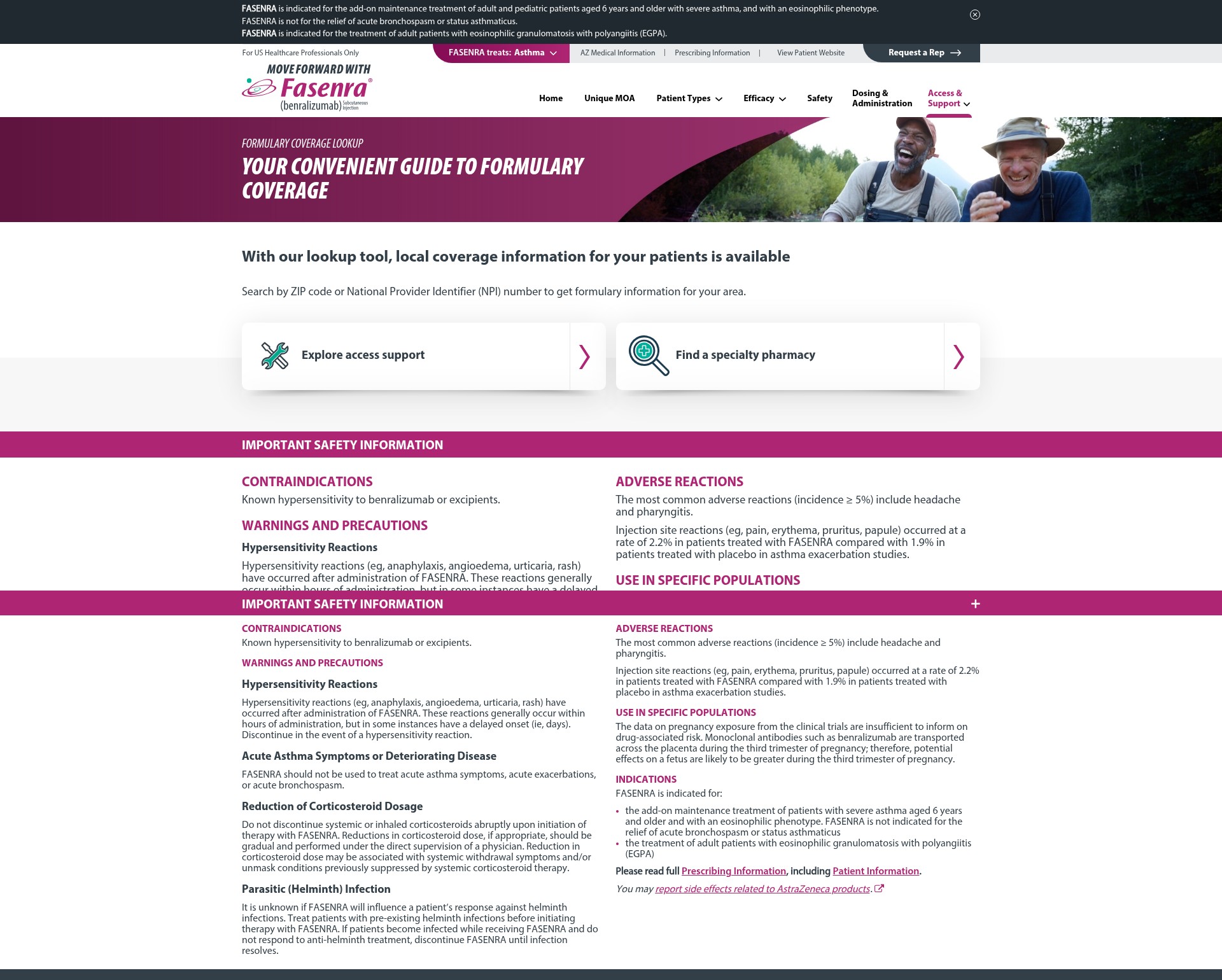Screenshot of www.fasenrahcp.com