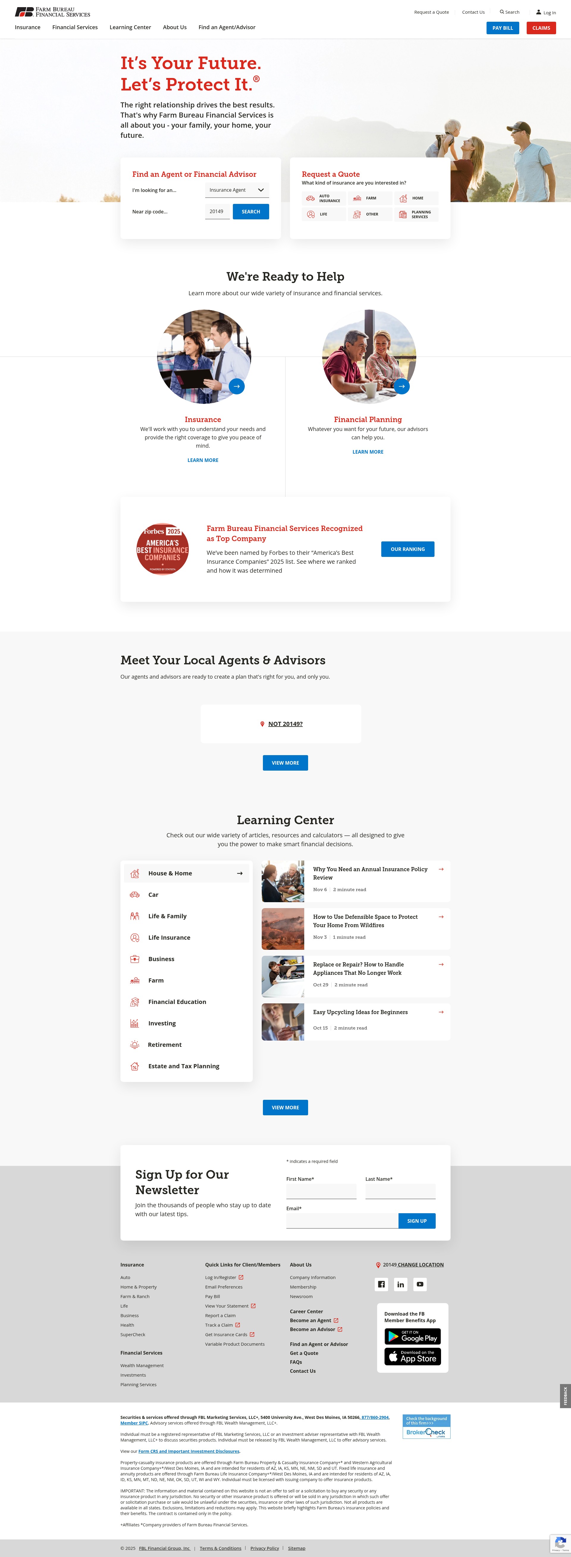 Screenshot of www.fbfs.com