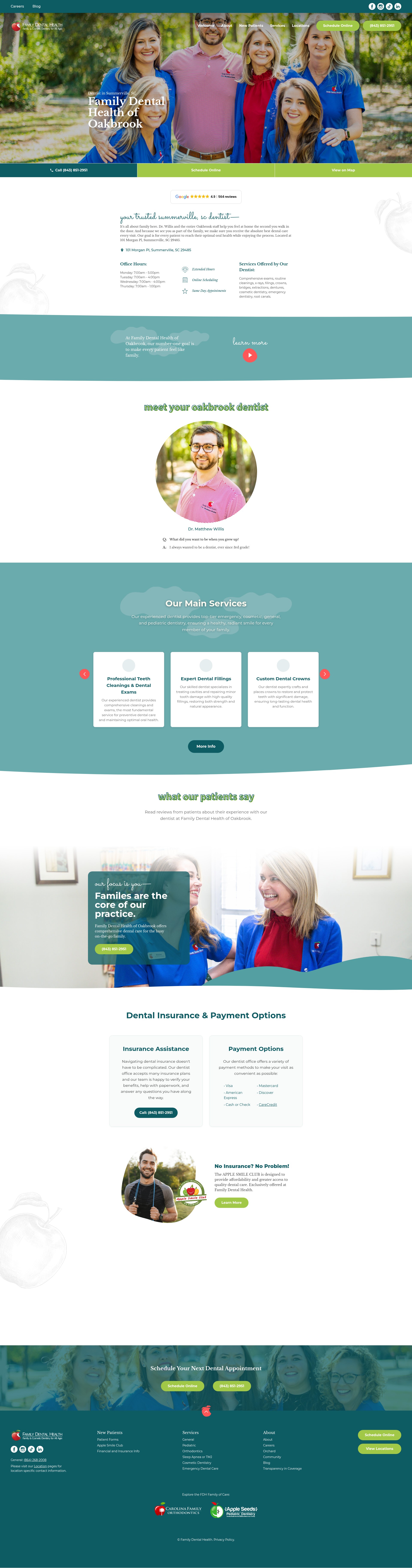 Screenshot of www.fdhonline.com