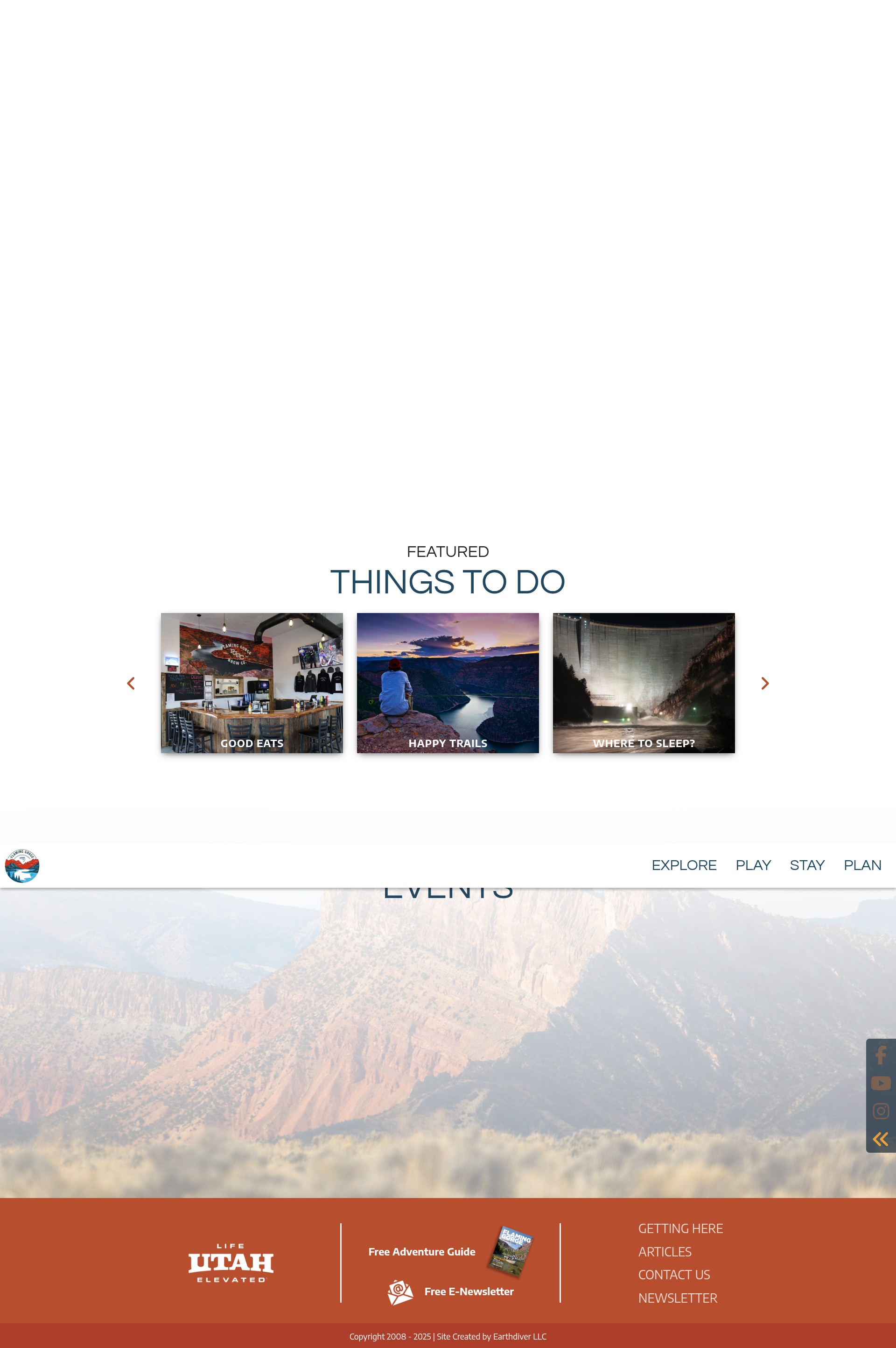 Screenshot of www.flaminggorgecountry.com