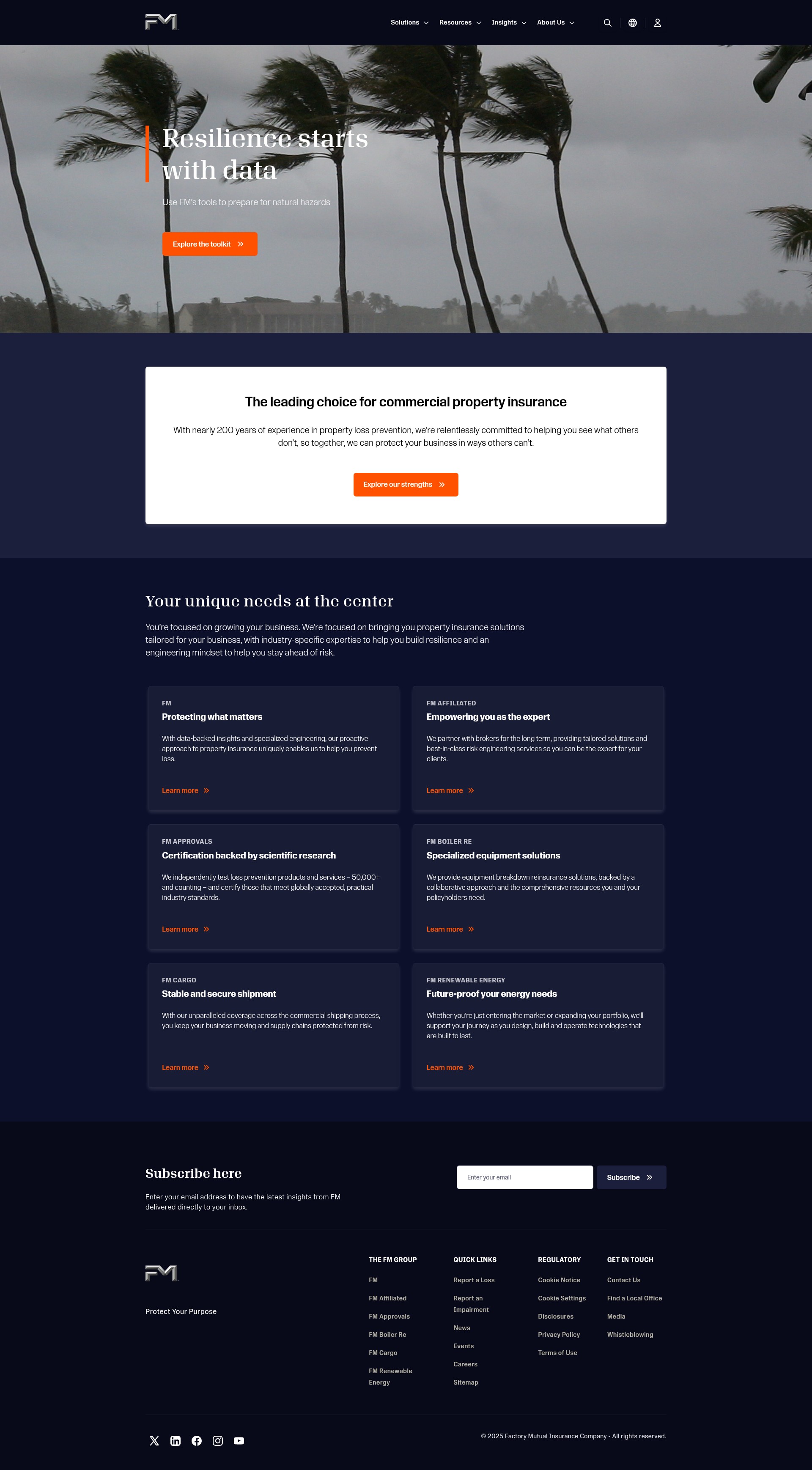 Screenshot of www.fm.com