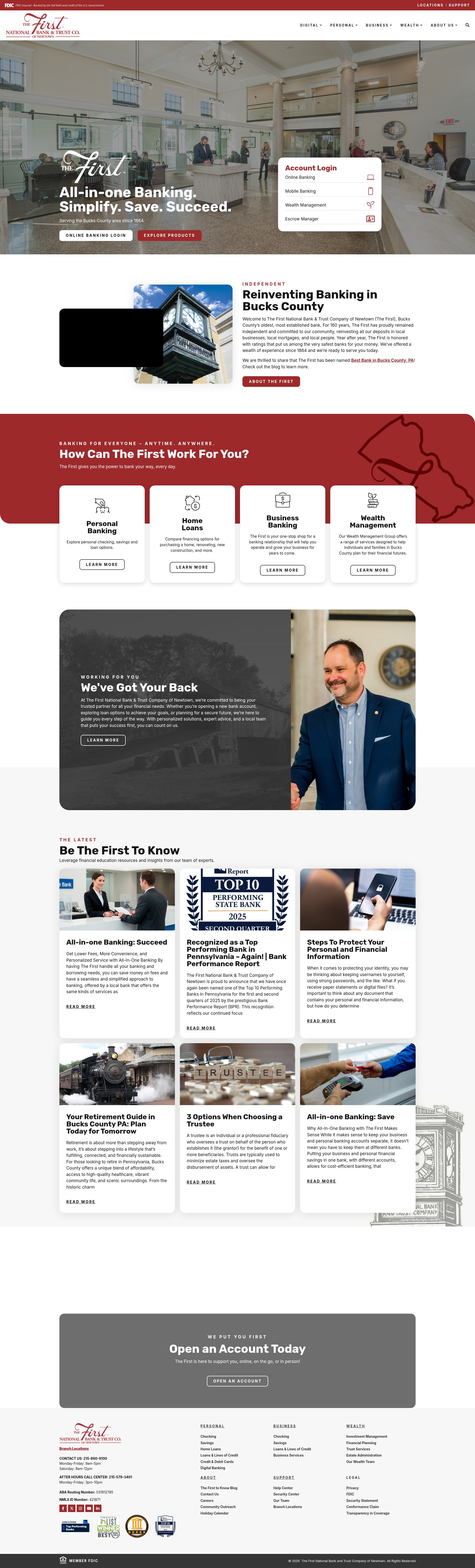 Screenshot of www.fnbn.com
