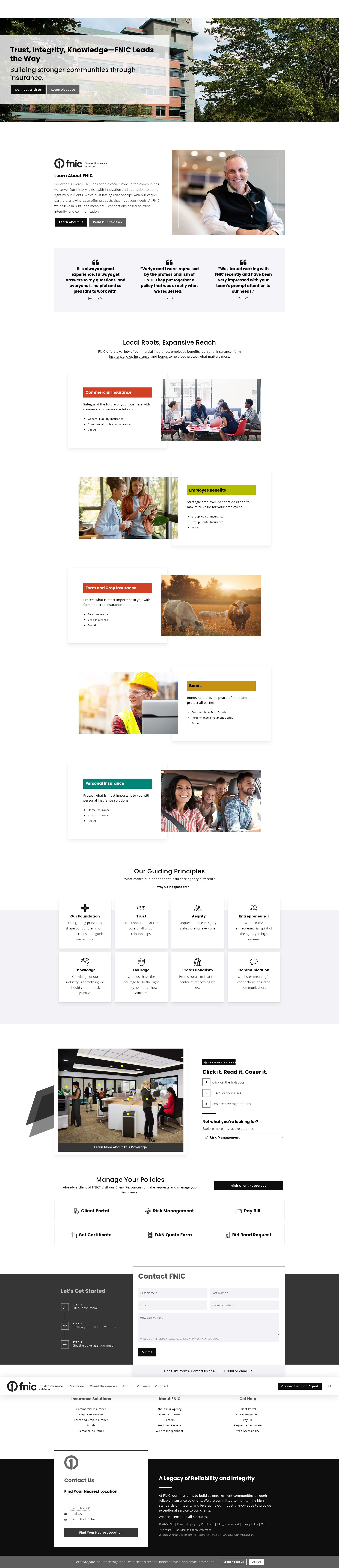 Screenshot of www.fnicgroup.com