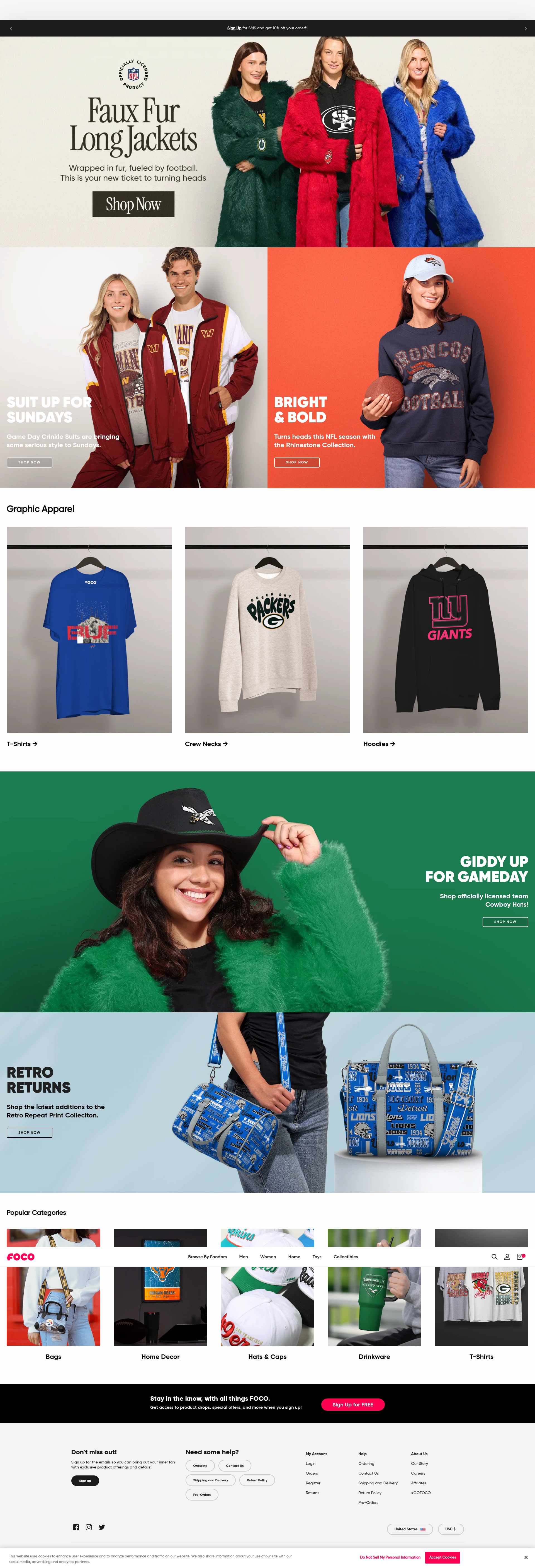 Screenshot of www.foco.com