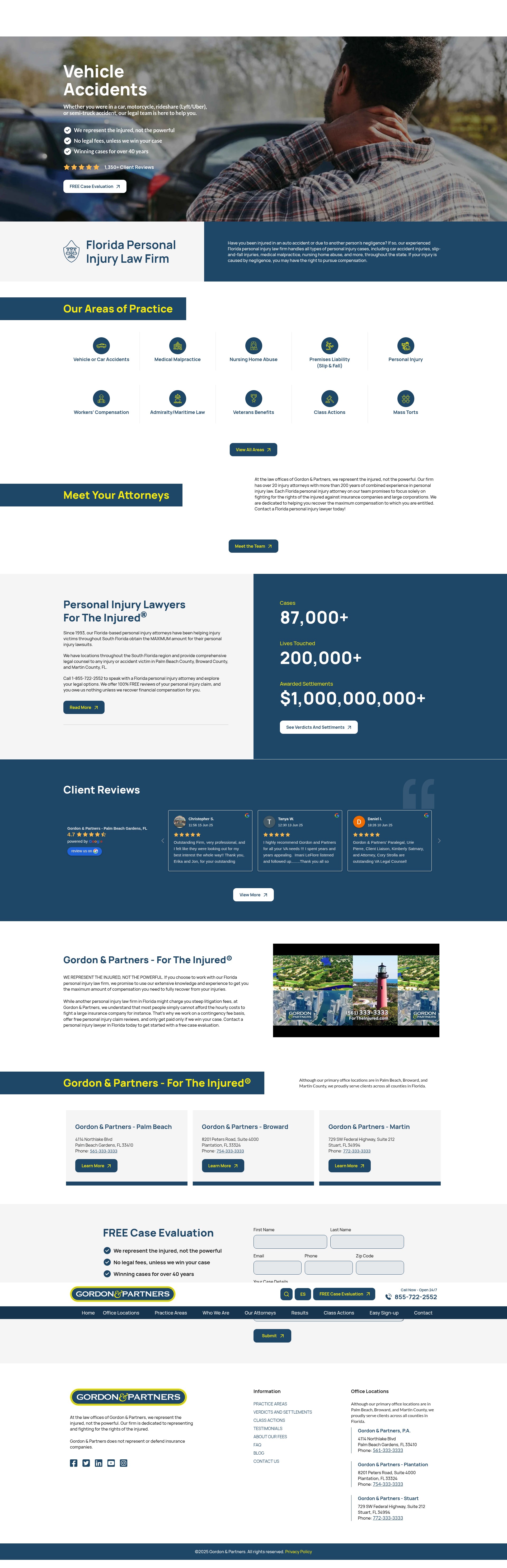 Screenshot of www.fortheinjured.com