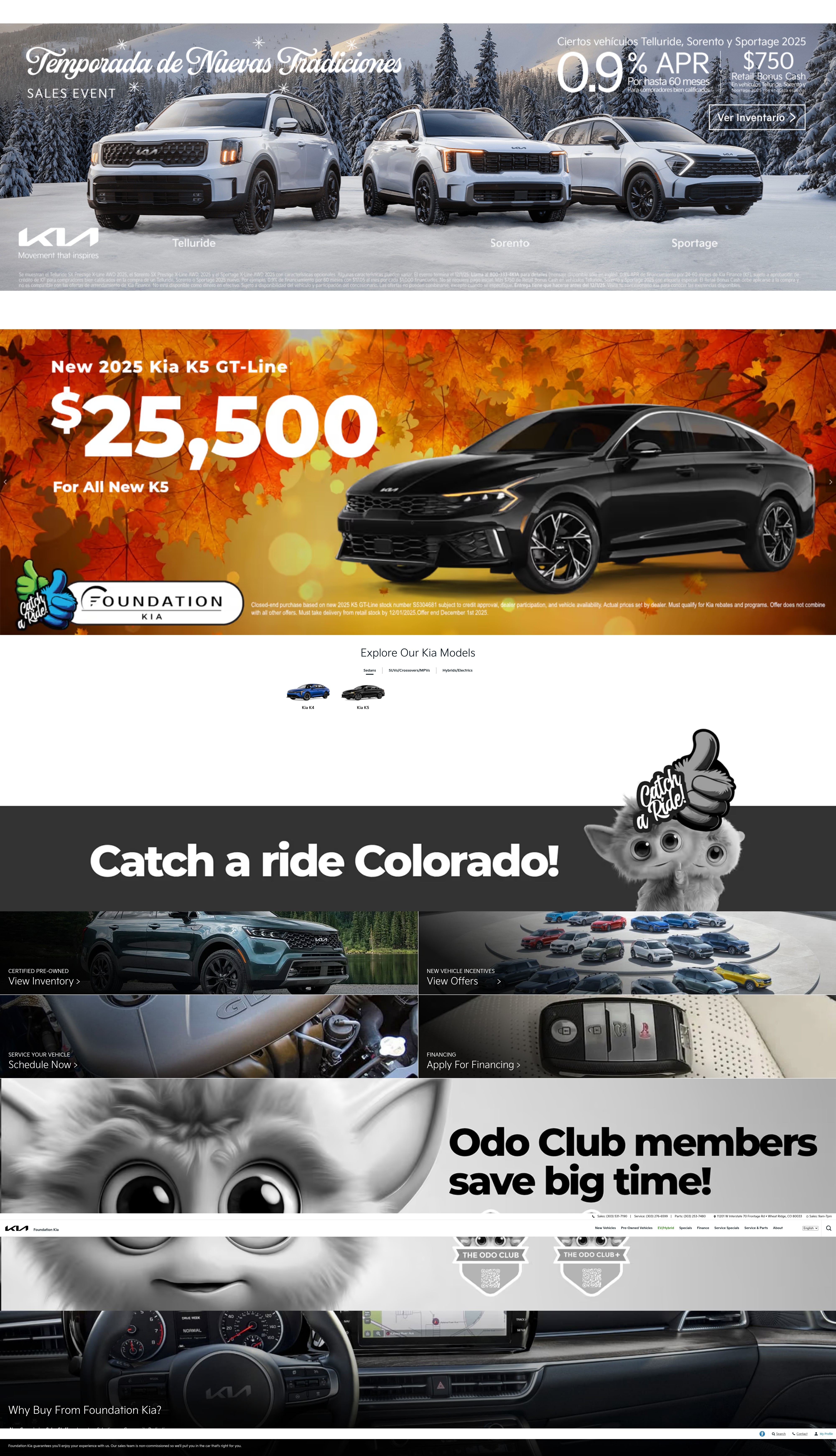 Screenshot of www.foundationkia.com