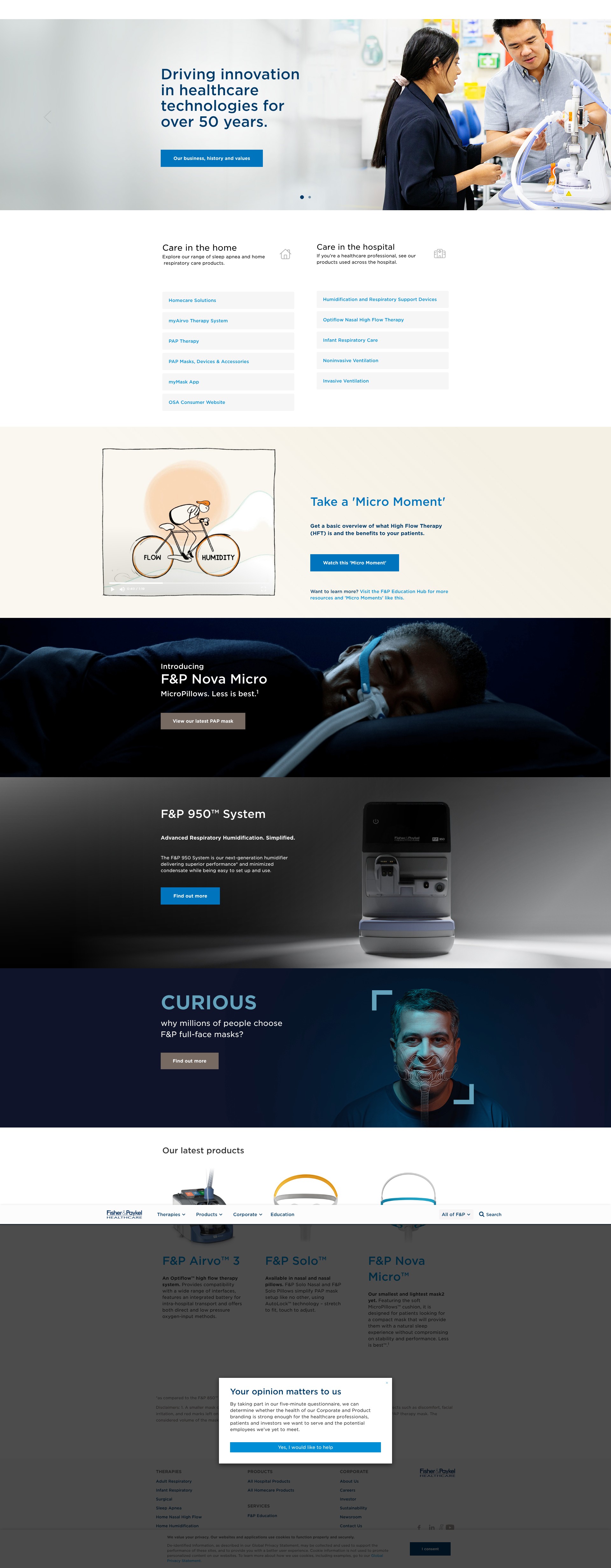 Screenshot of www.fphcare.com