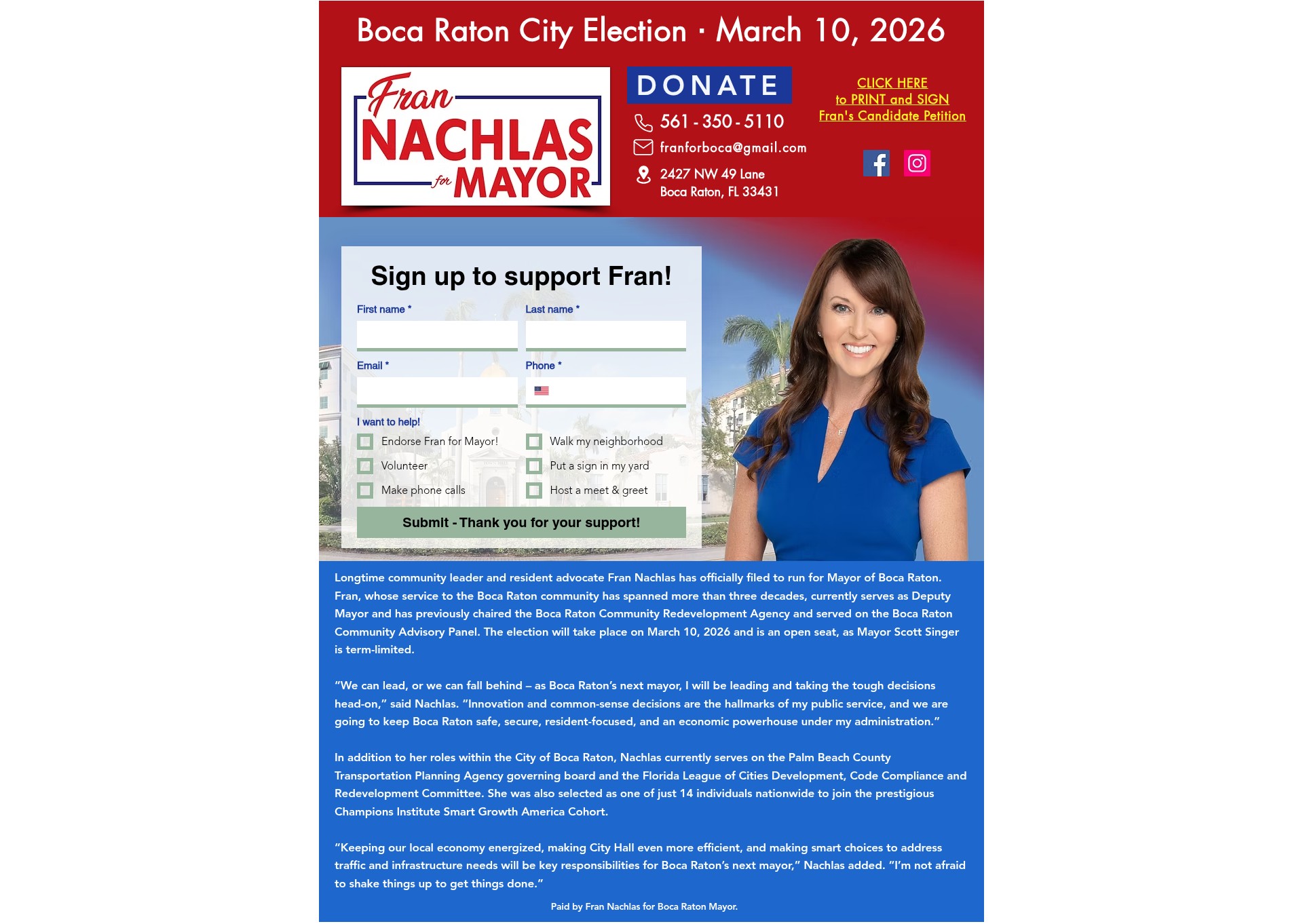 Screenshot of www.franforboca.com