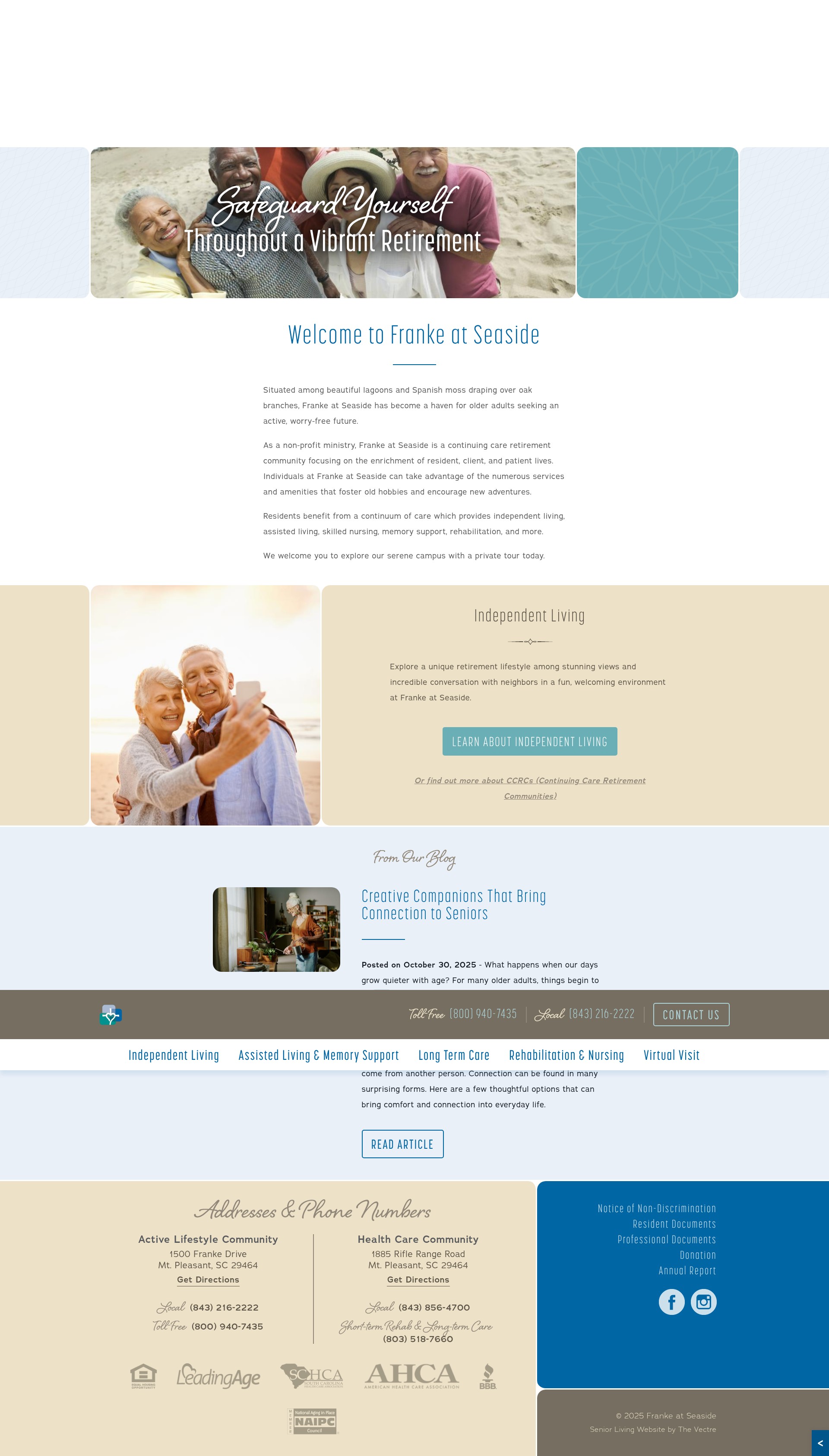 Screenshot of www.frankeatseaside.org