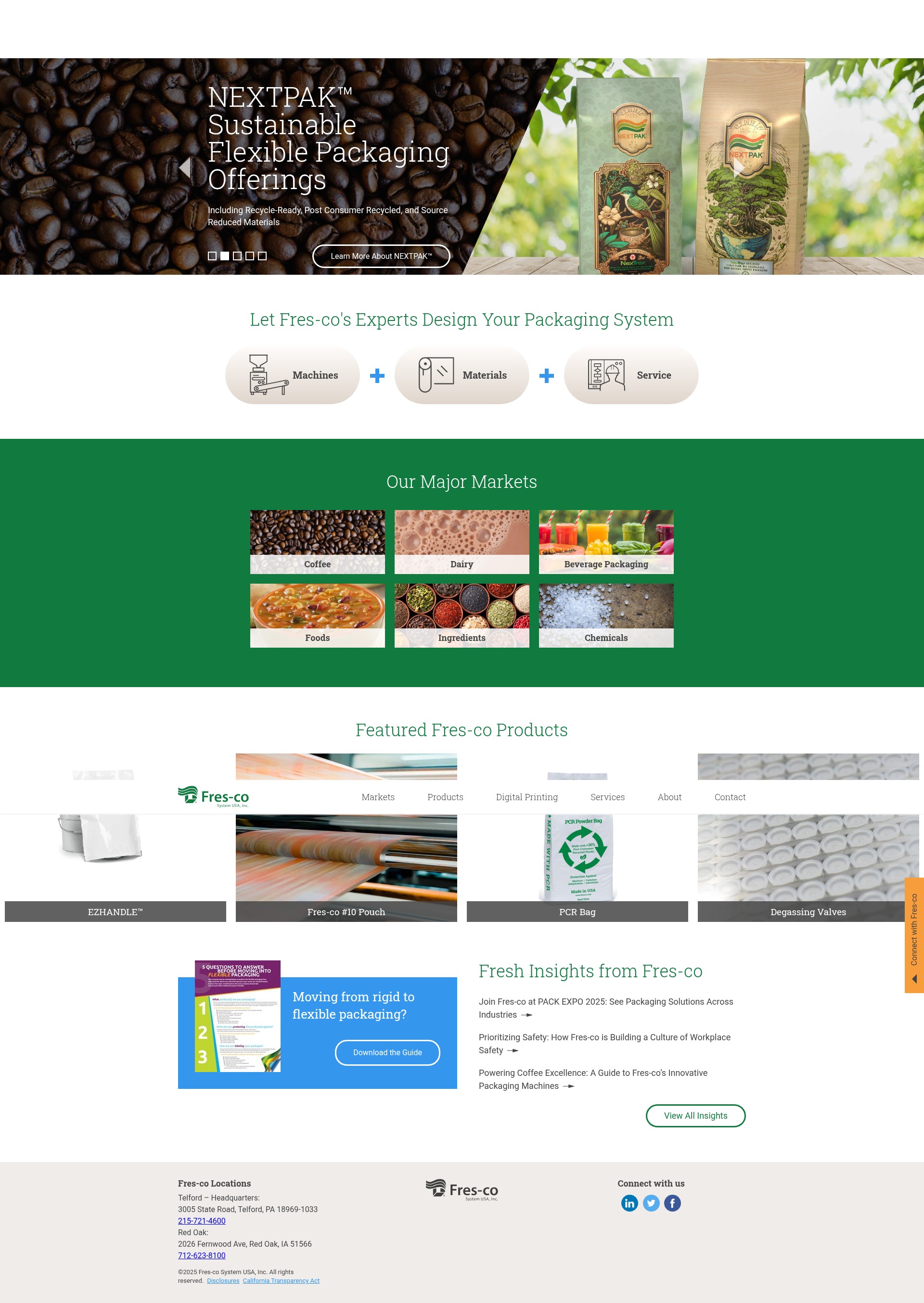Screenshot of www.fresco.com