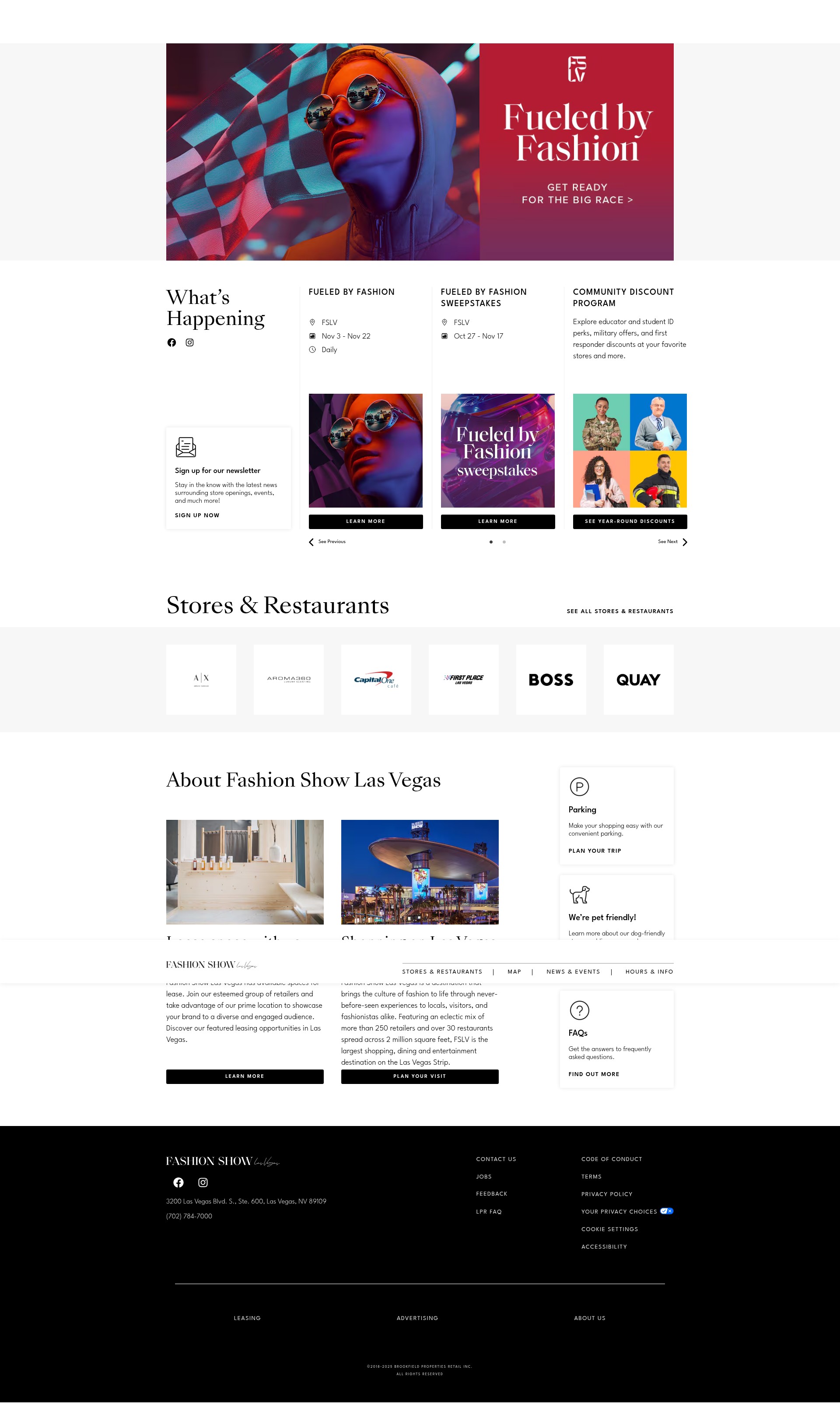 Screenshot of www.fslv.com