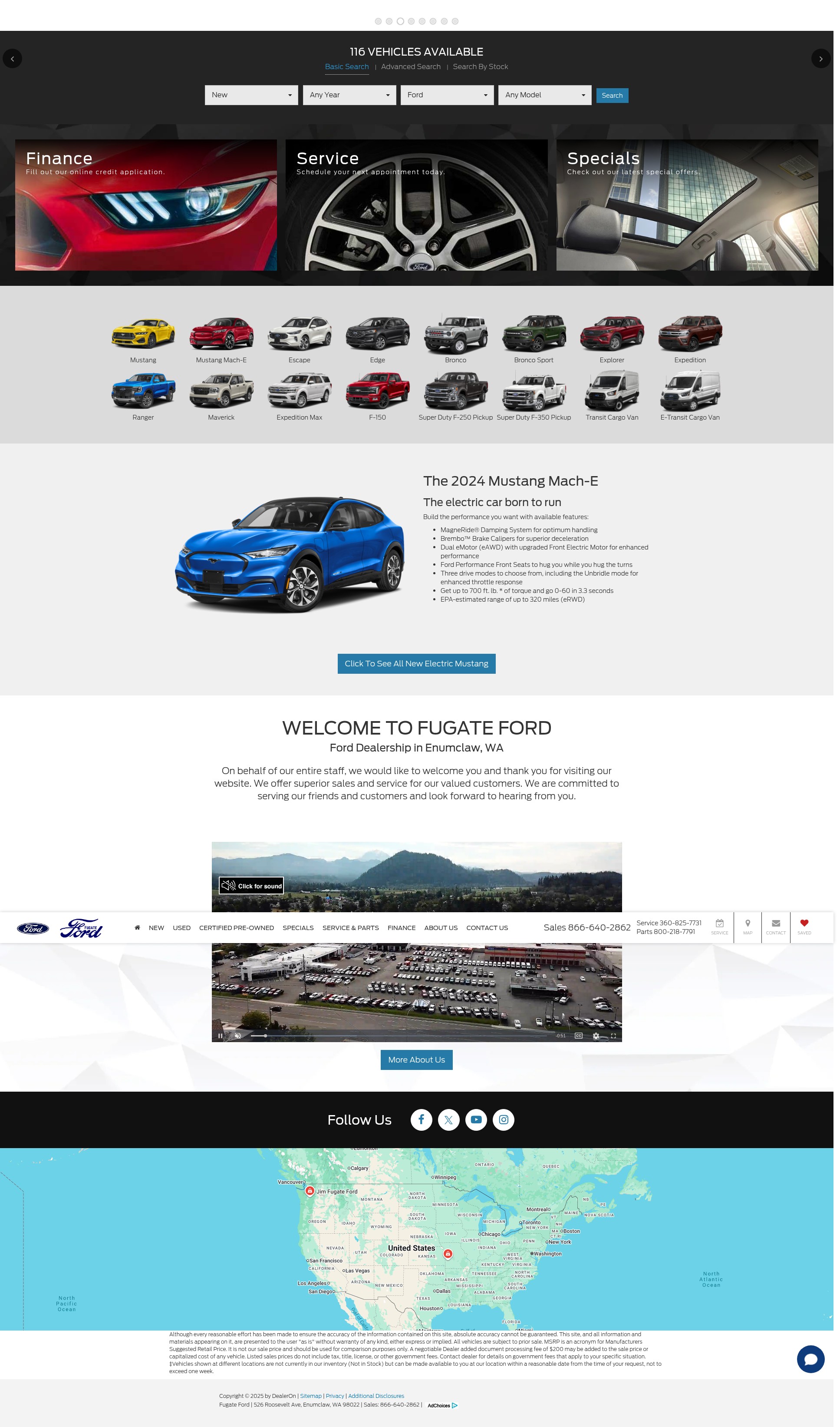 Screenshot of www.fugateford.net