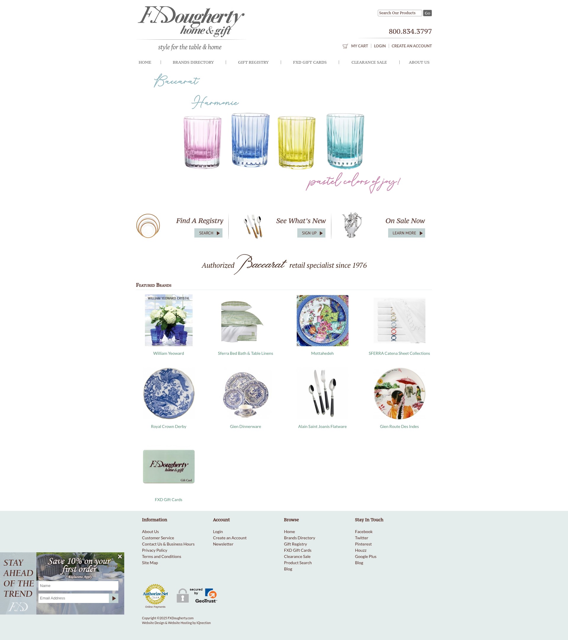 Screenshot of www.fxdougherty.com