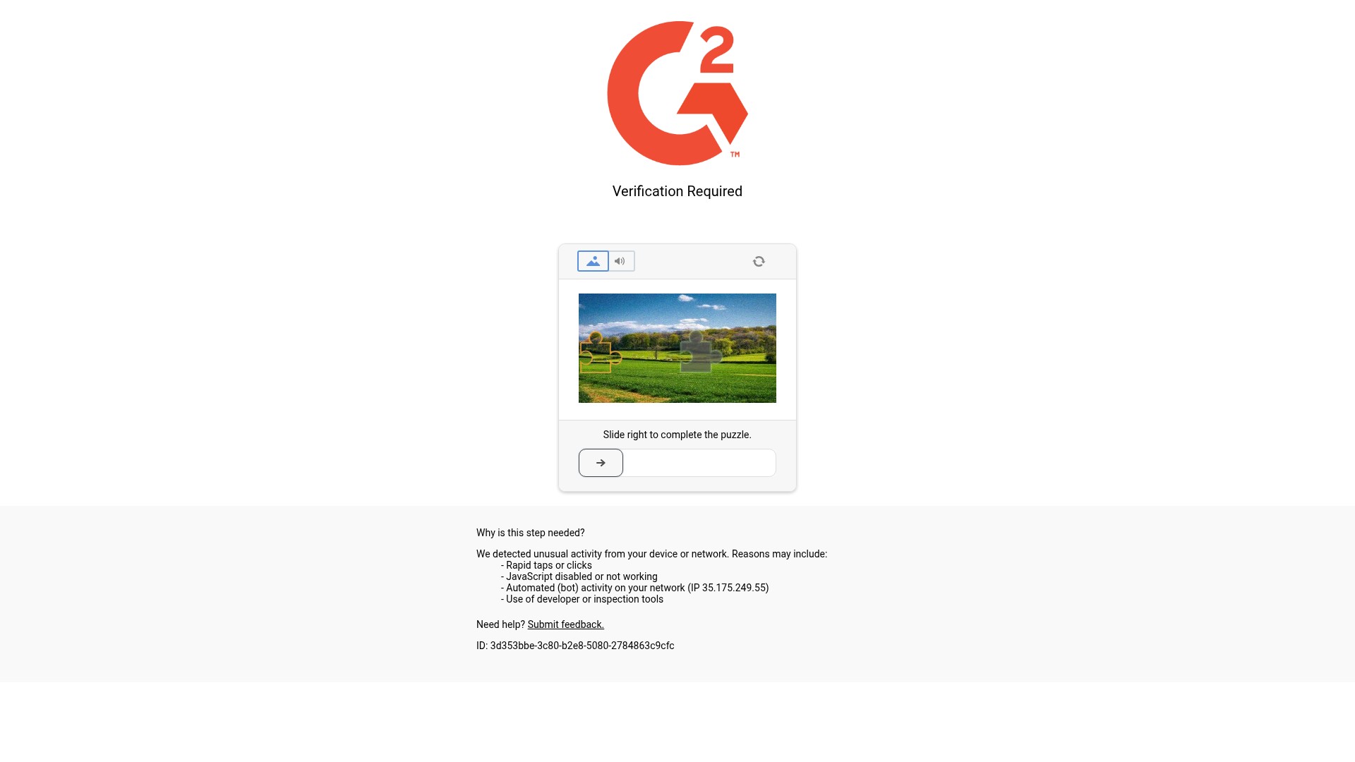 Screenshot of www.g2.com