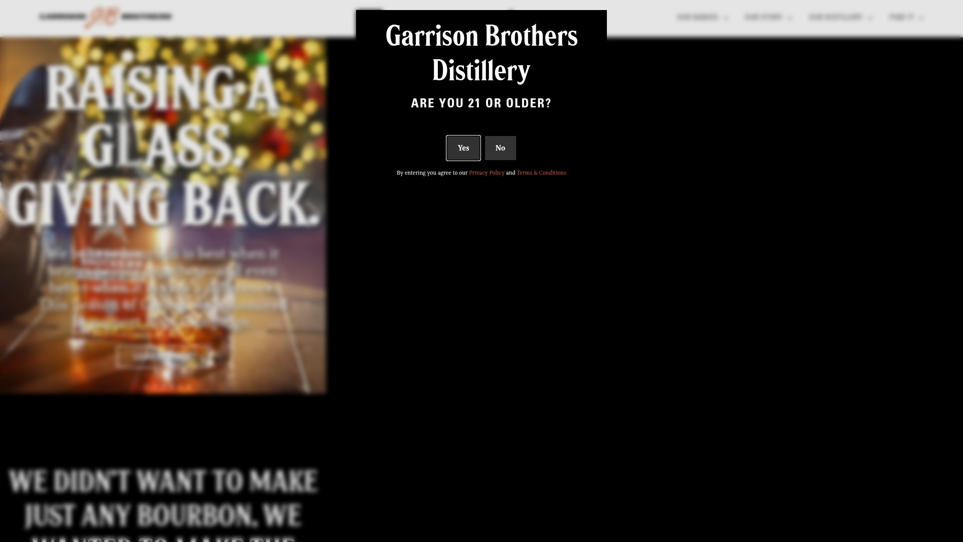 Screenshot of www.garrisonbros.com