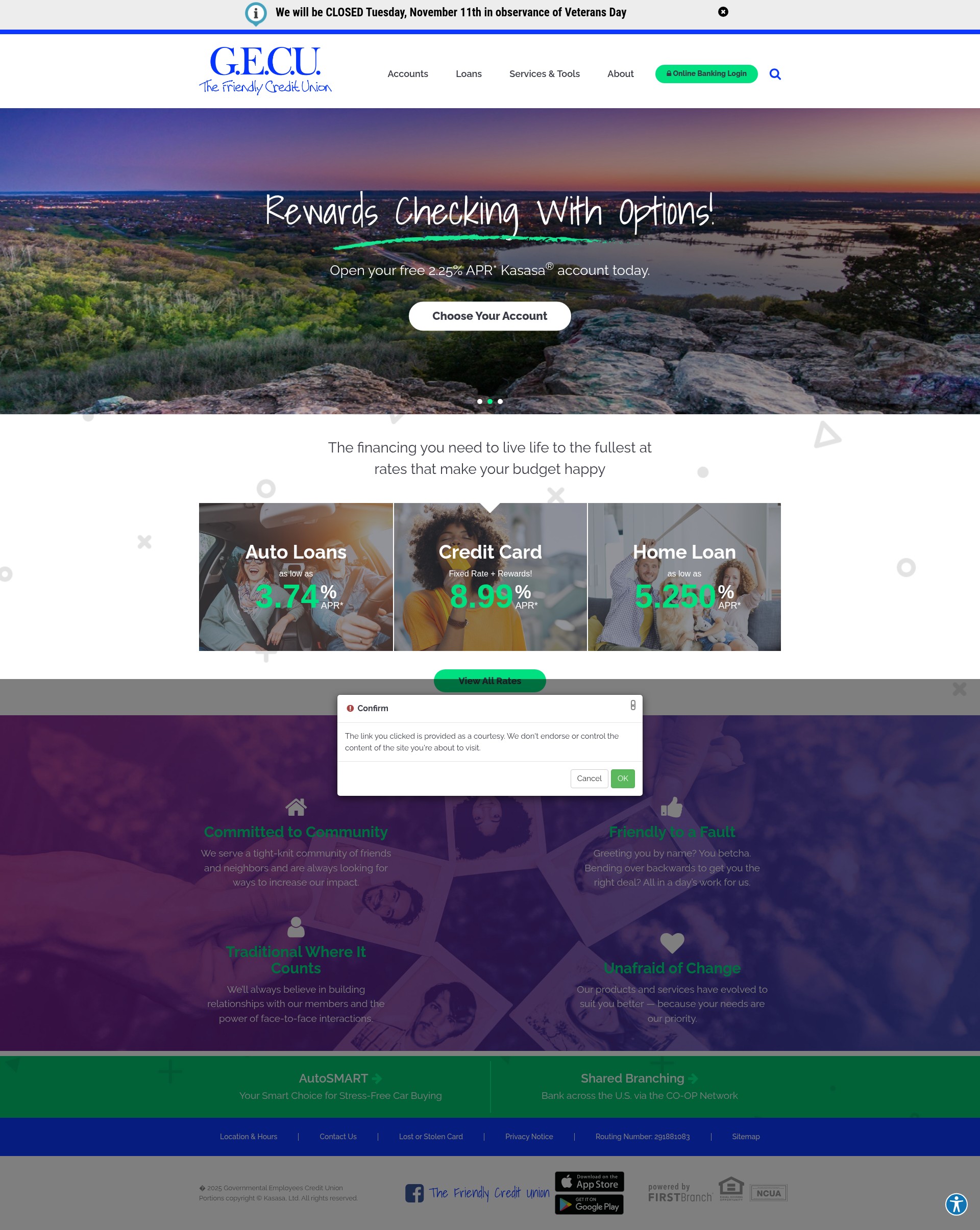 Screenshot of www.gecuwi.com