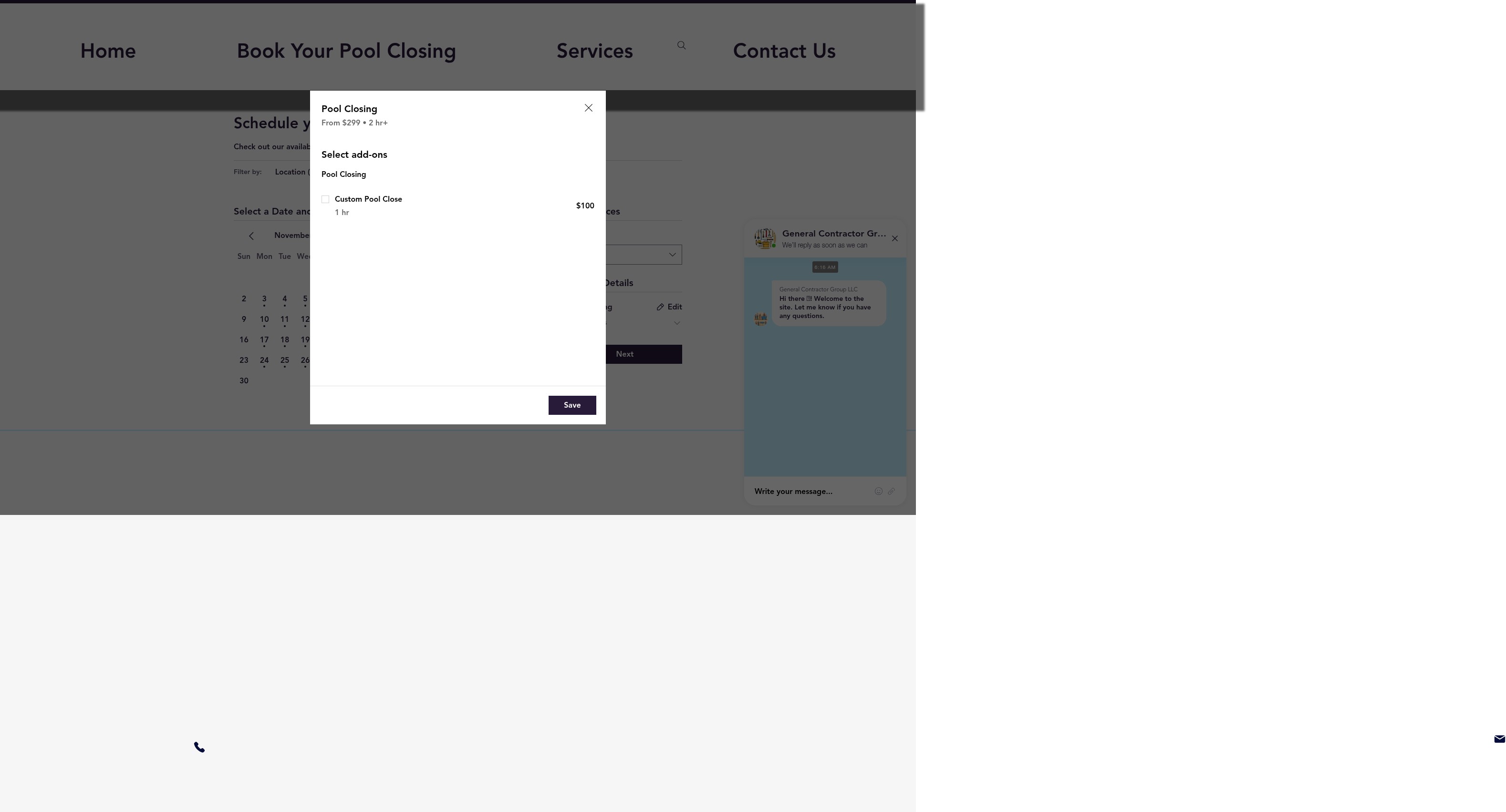 Screenshot of www.gencontractorgroup.com