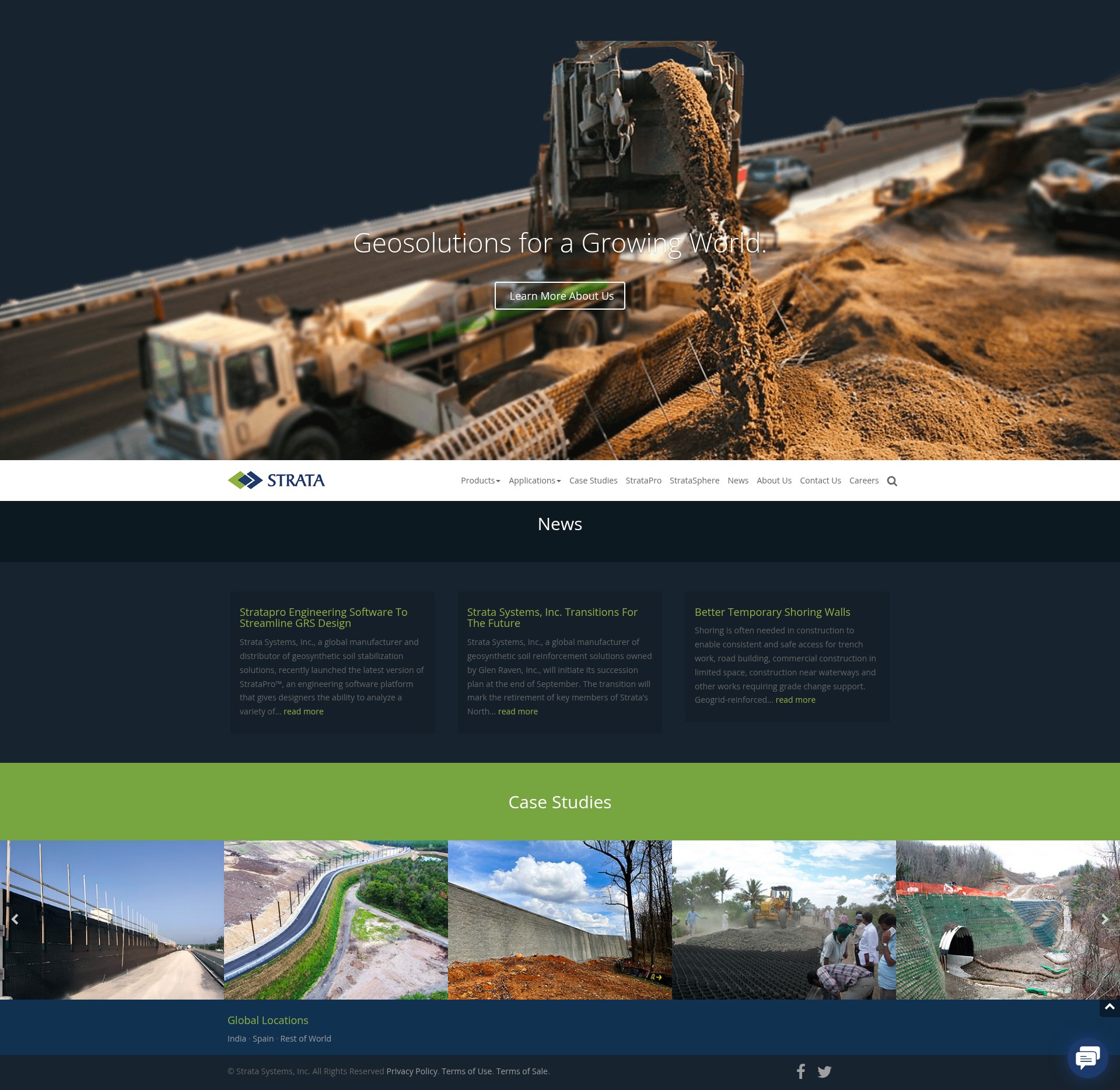 Screenshot of www.geogrid.com