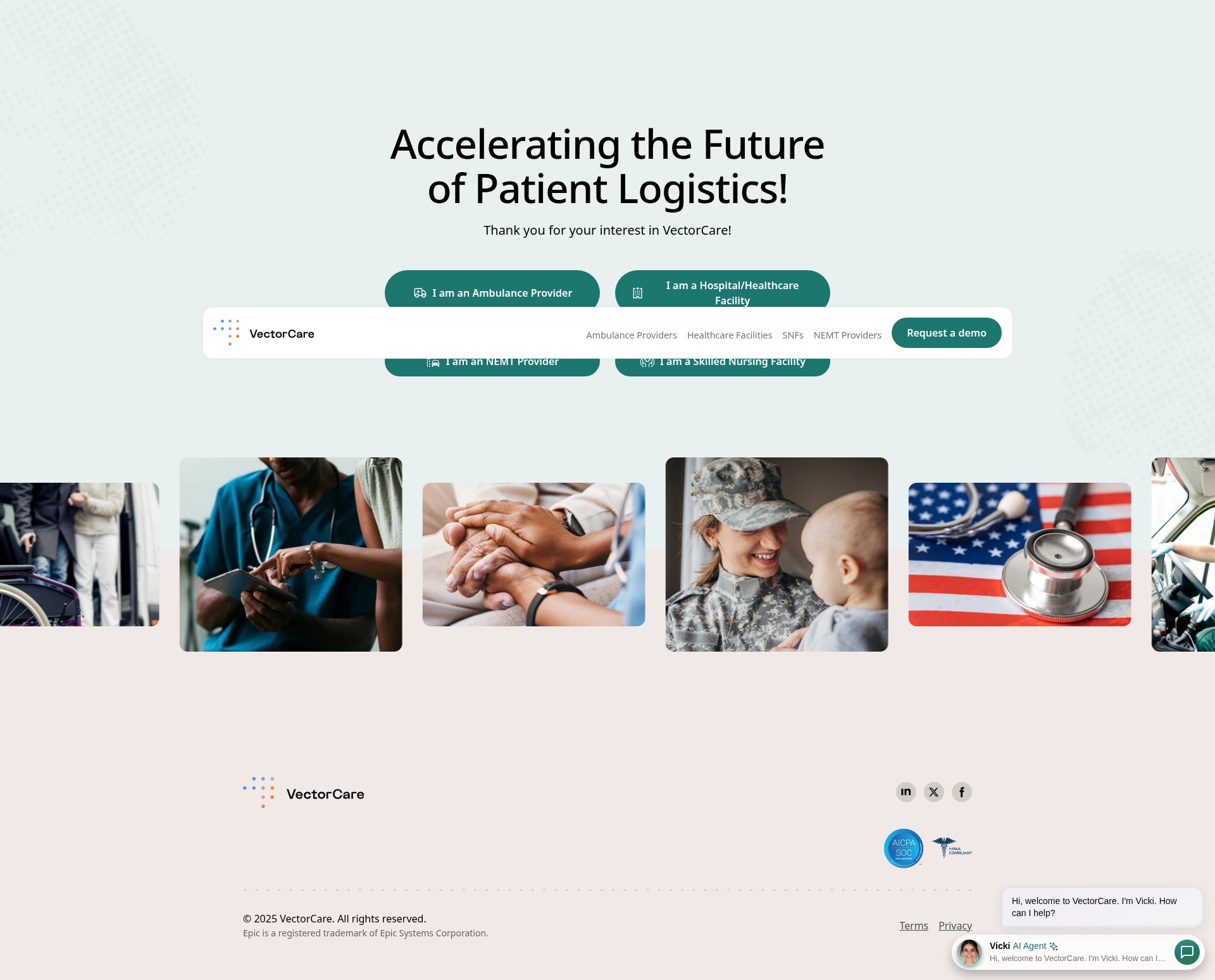 Screenshot of www.get.vectorcare.com