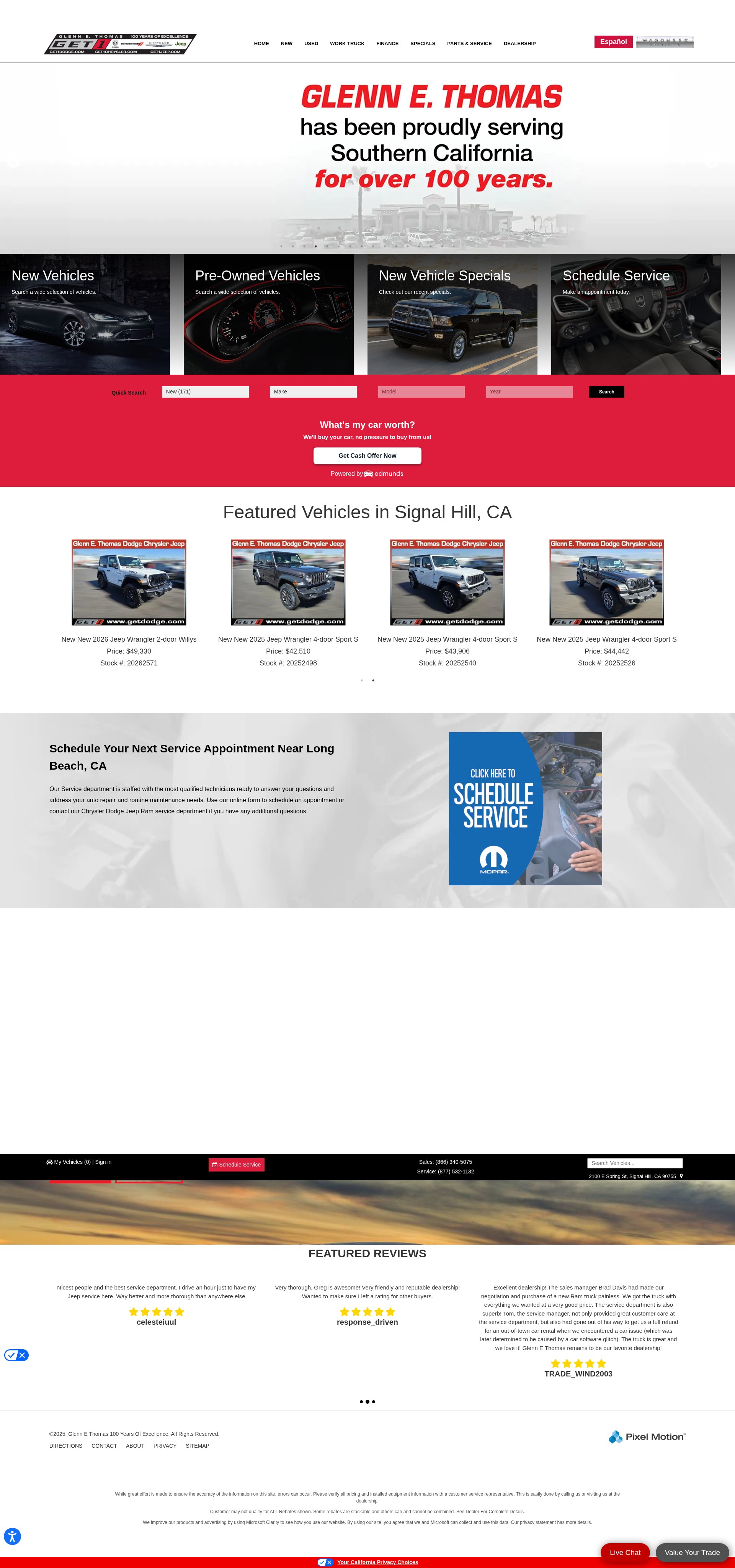 Screenshot of www.getdodge.com