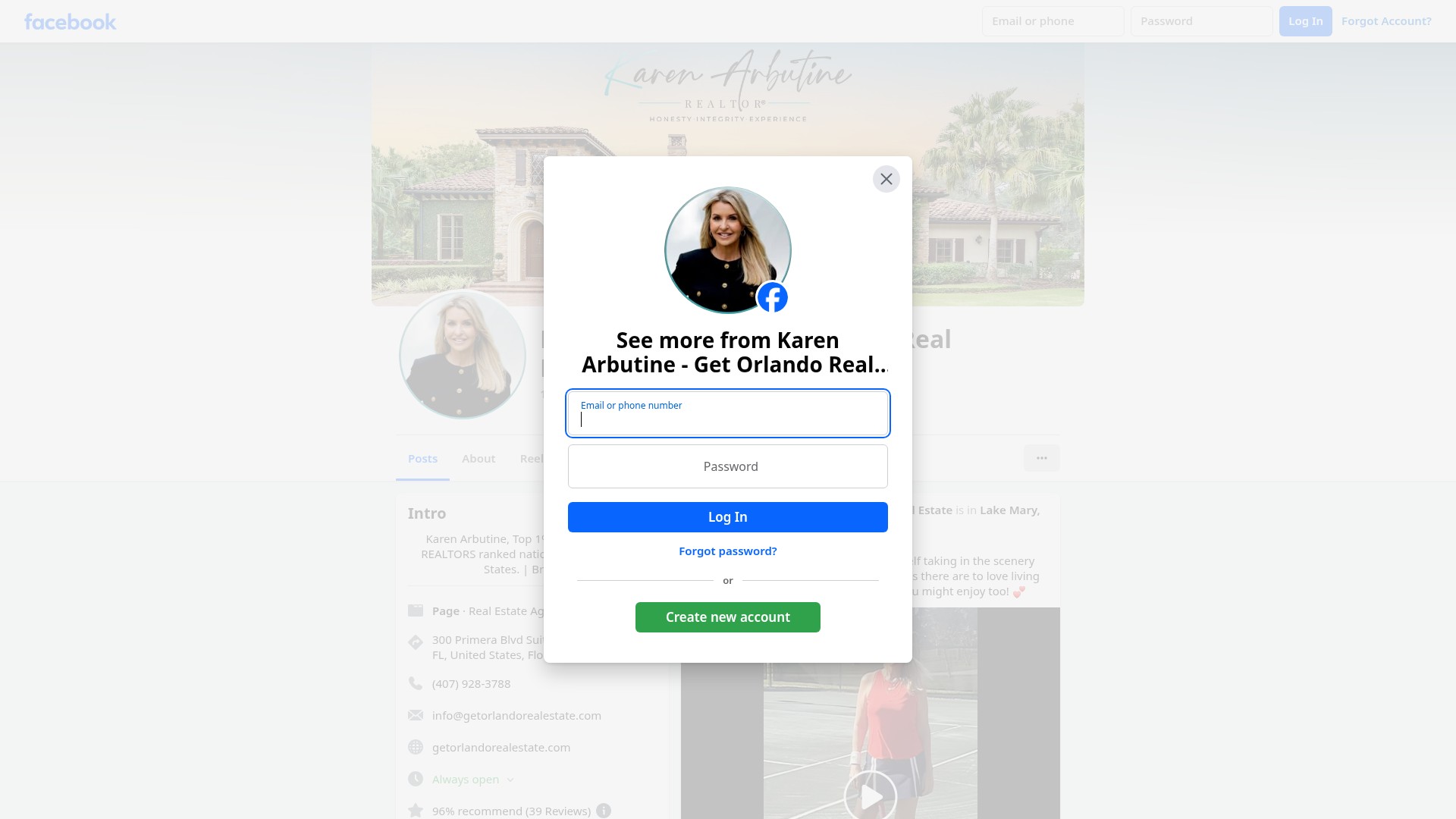 Screenshot of www.getorlandorealestate.com