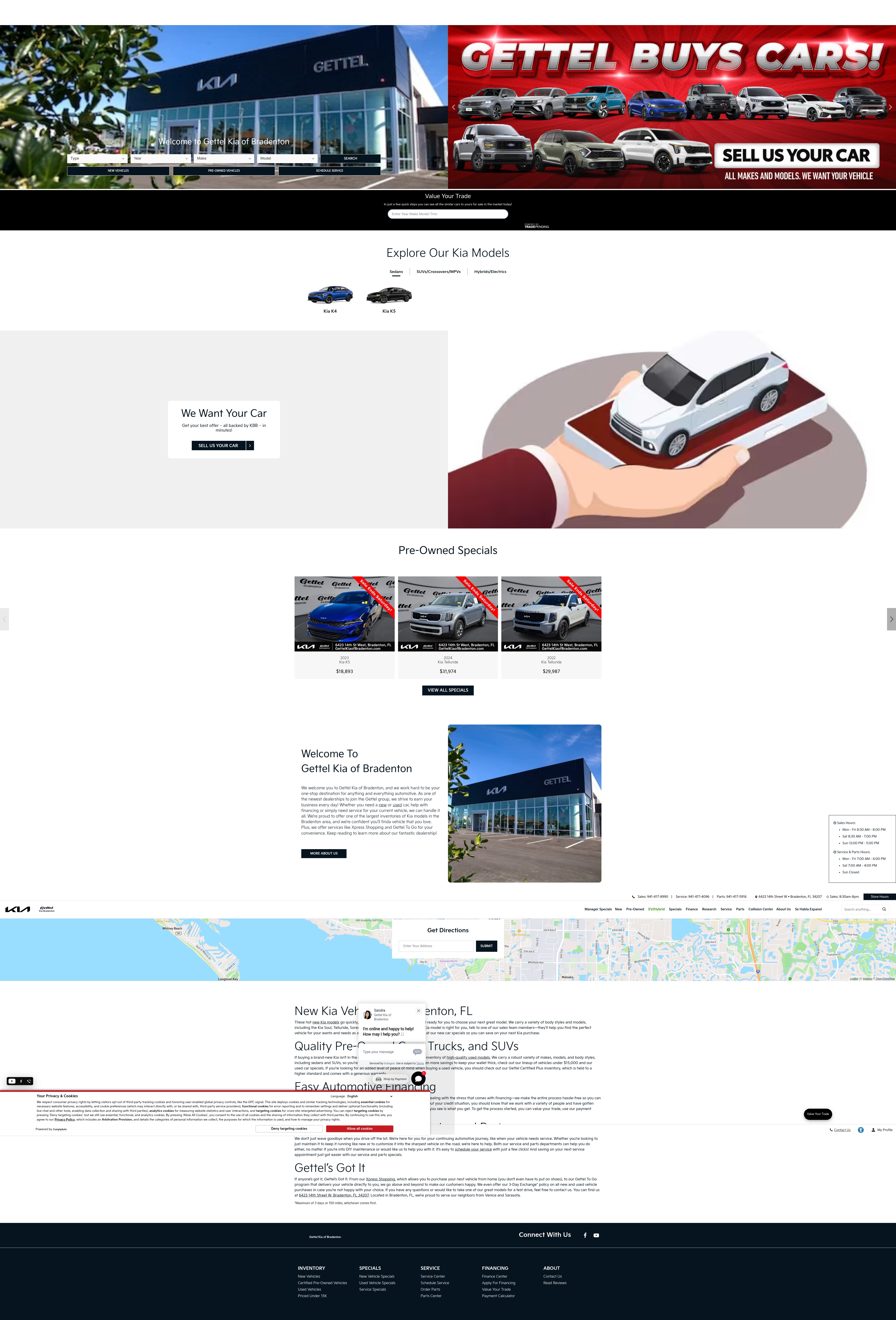 Screenshot of www.gettelkiaofbradenton.com