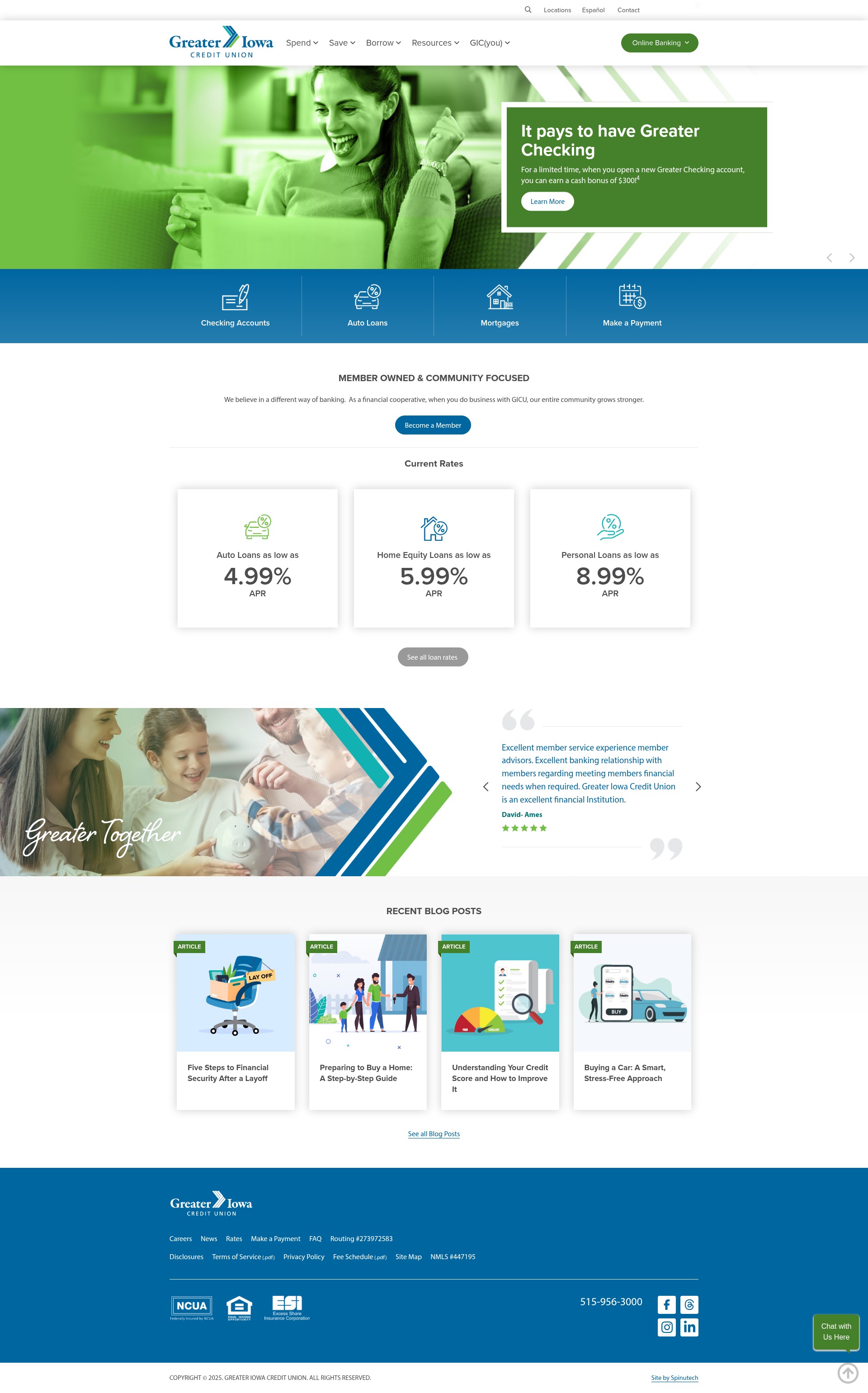 Screenshot of www.gicu.org