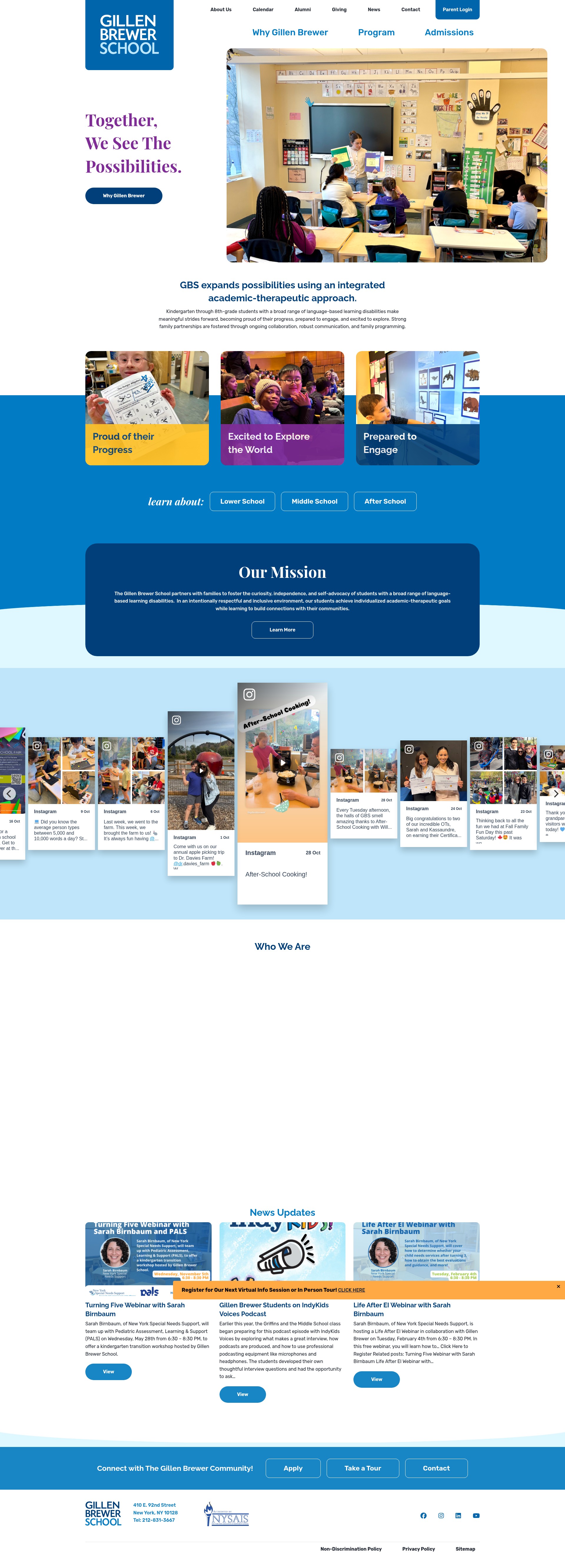 Screenshot of www.gillenbrewer.com