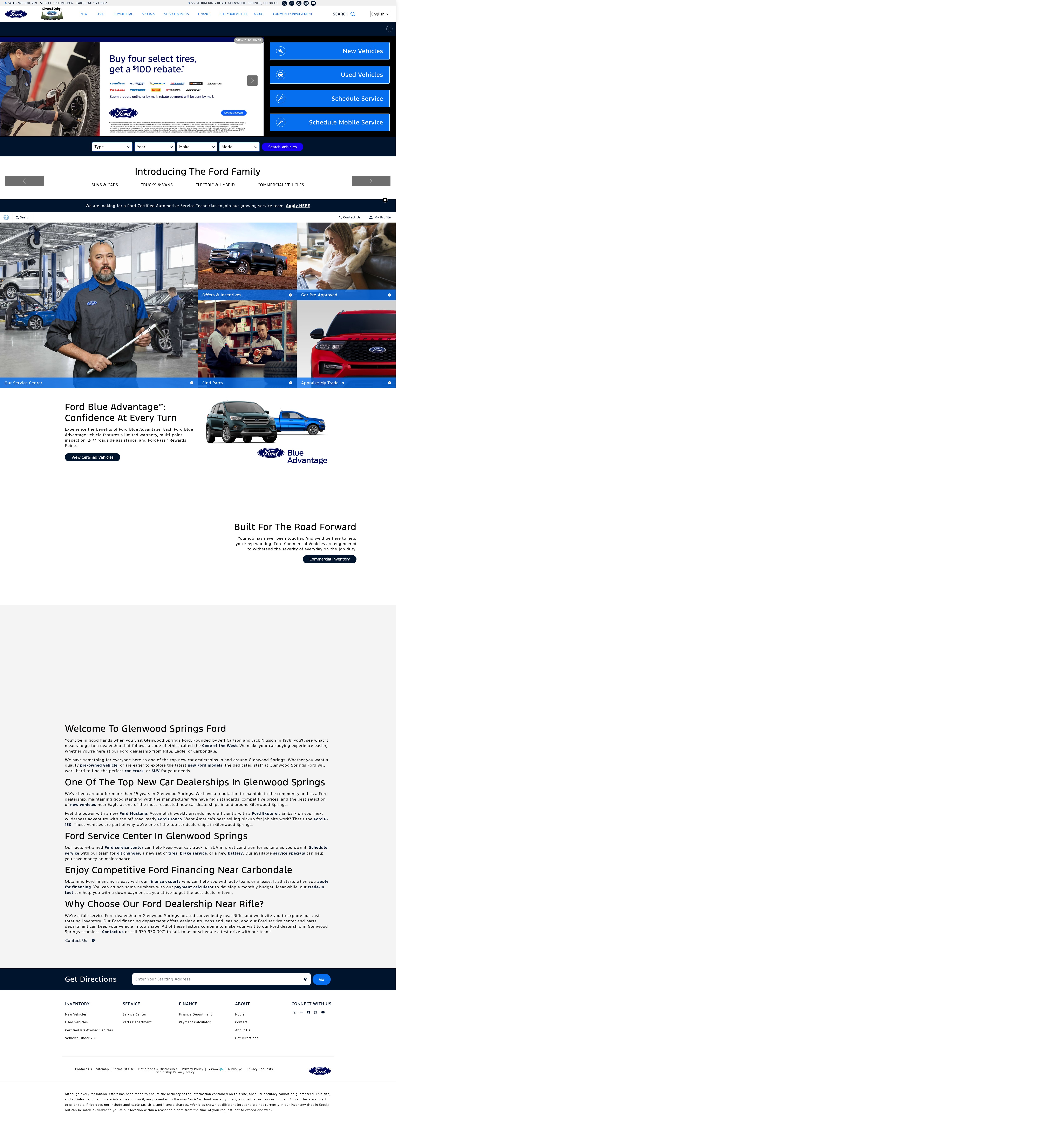 Screenshot of www.glenwoodford.com
