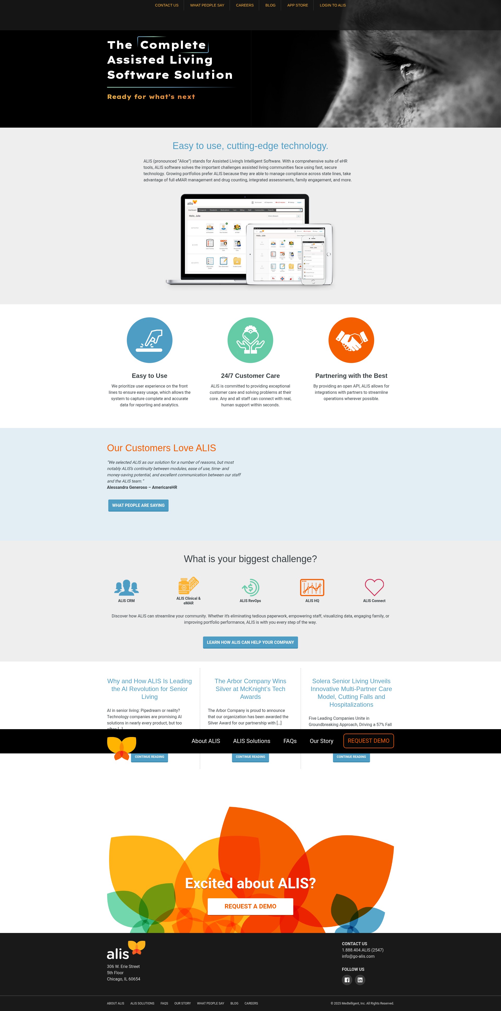 Screenshot of www.go-alis.com