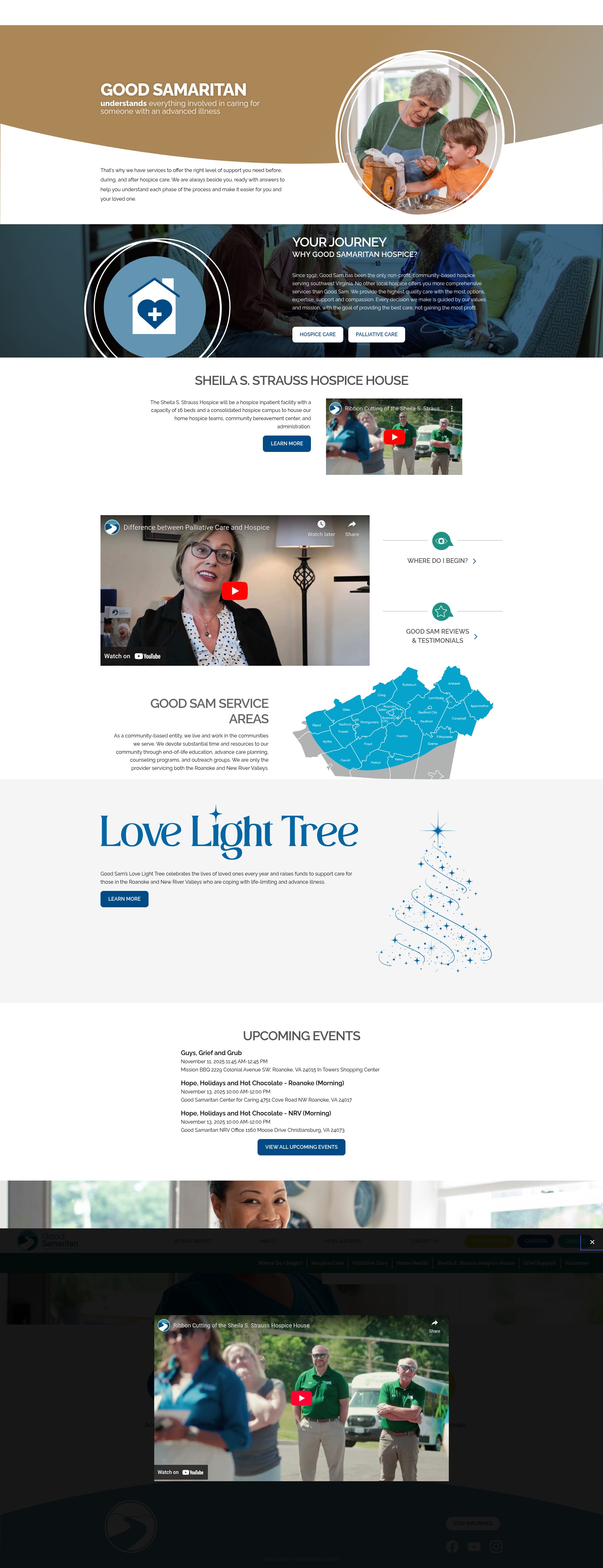 Screenshot of www.goodsam.care