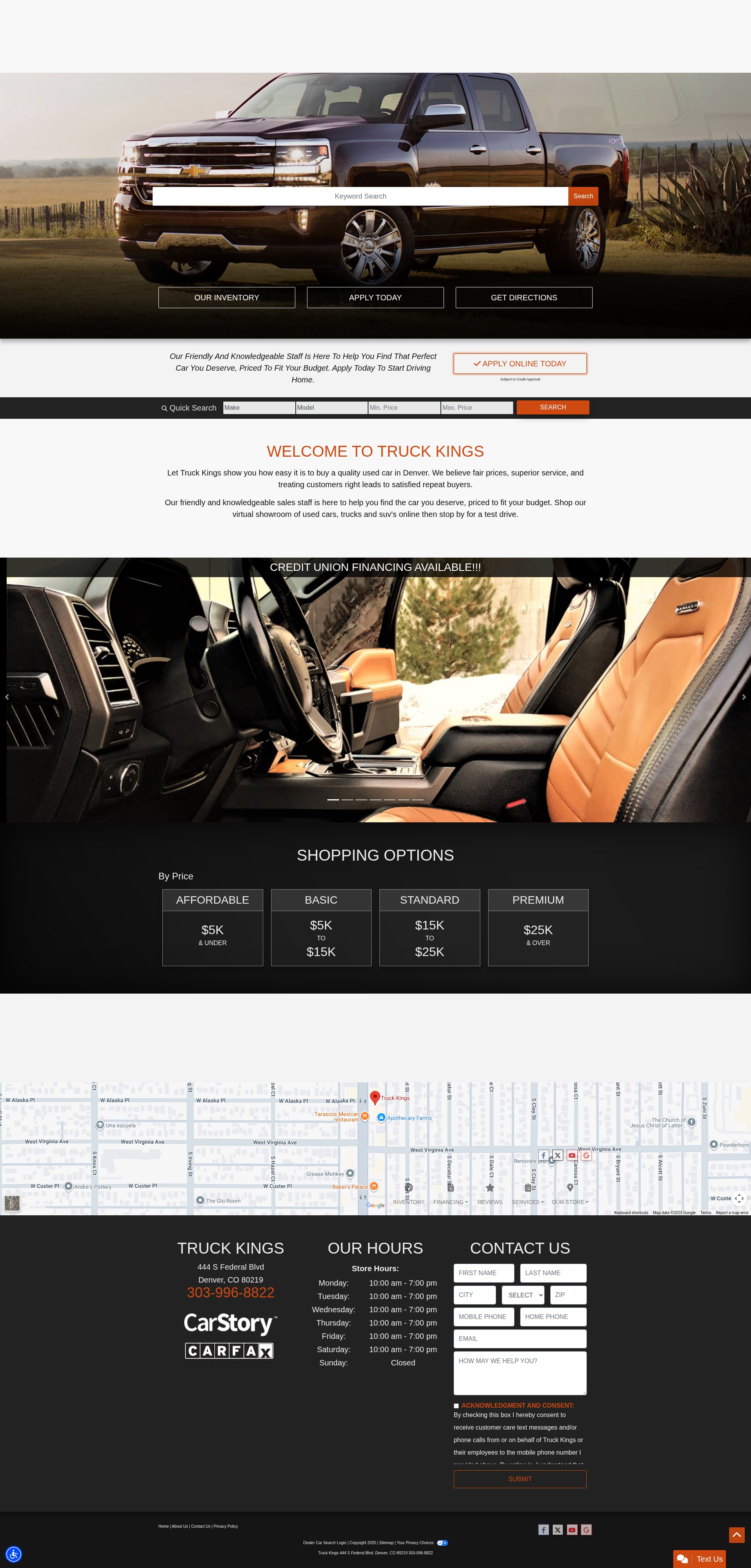 Screenshot of www.gotruckkings.com