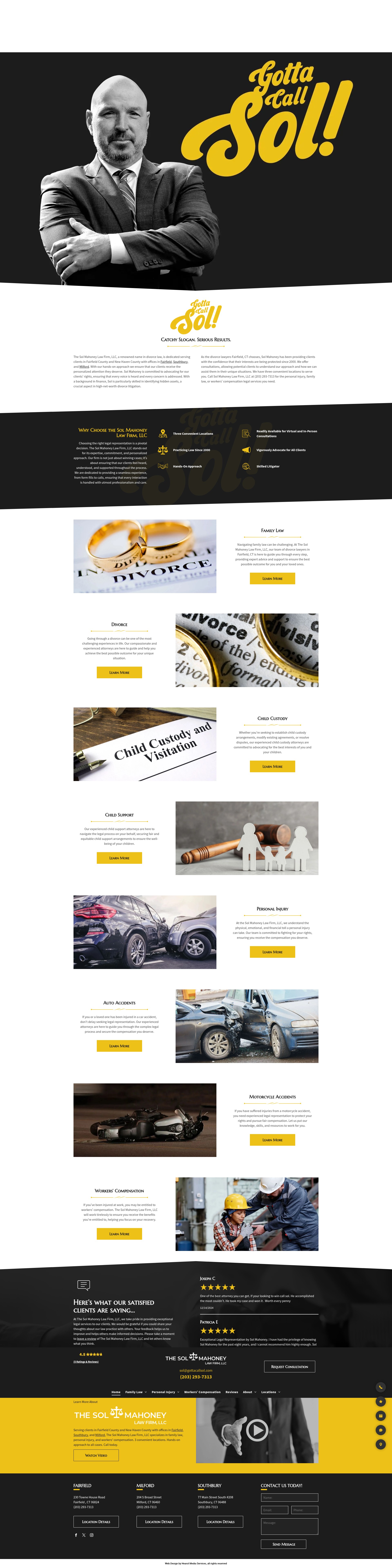 Screenshot of www.gottacallsol.com