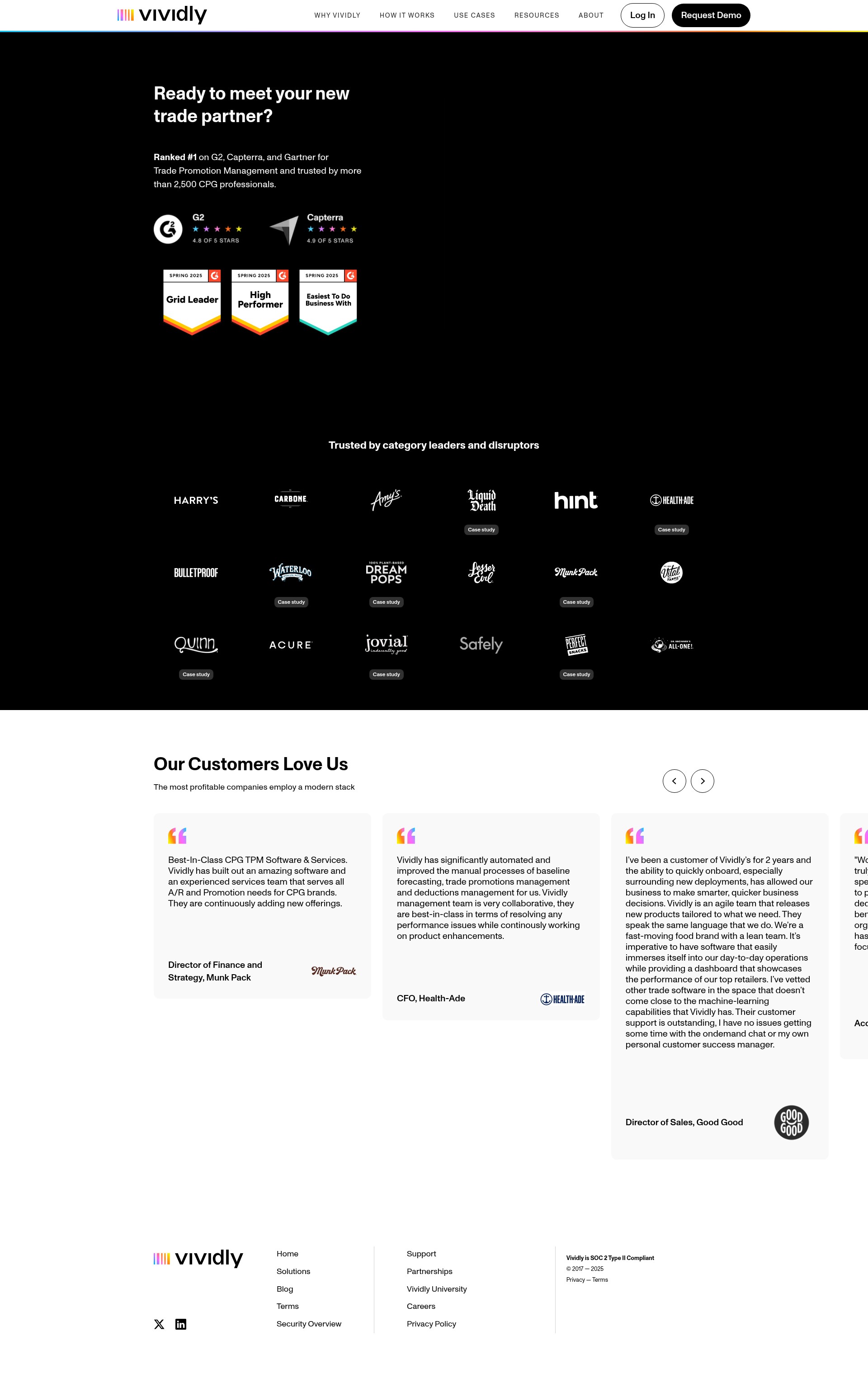 Screenshot of www.govividly.com