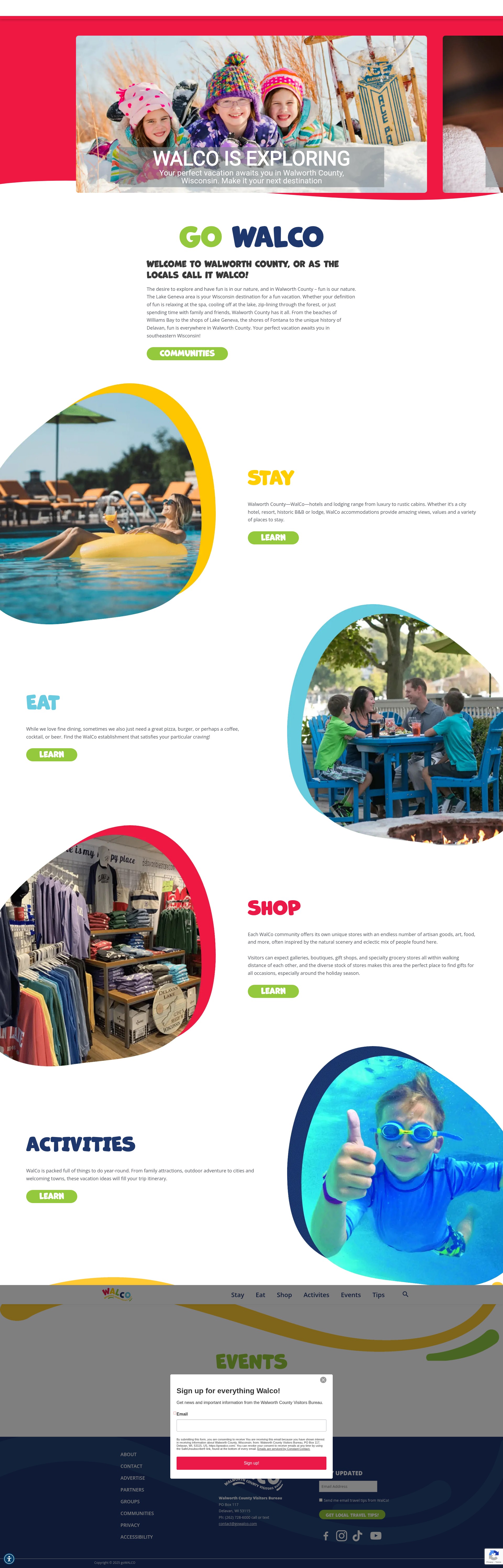 Screenshot of www.gowalco.com
