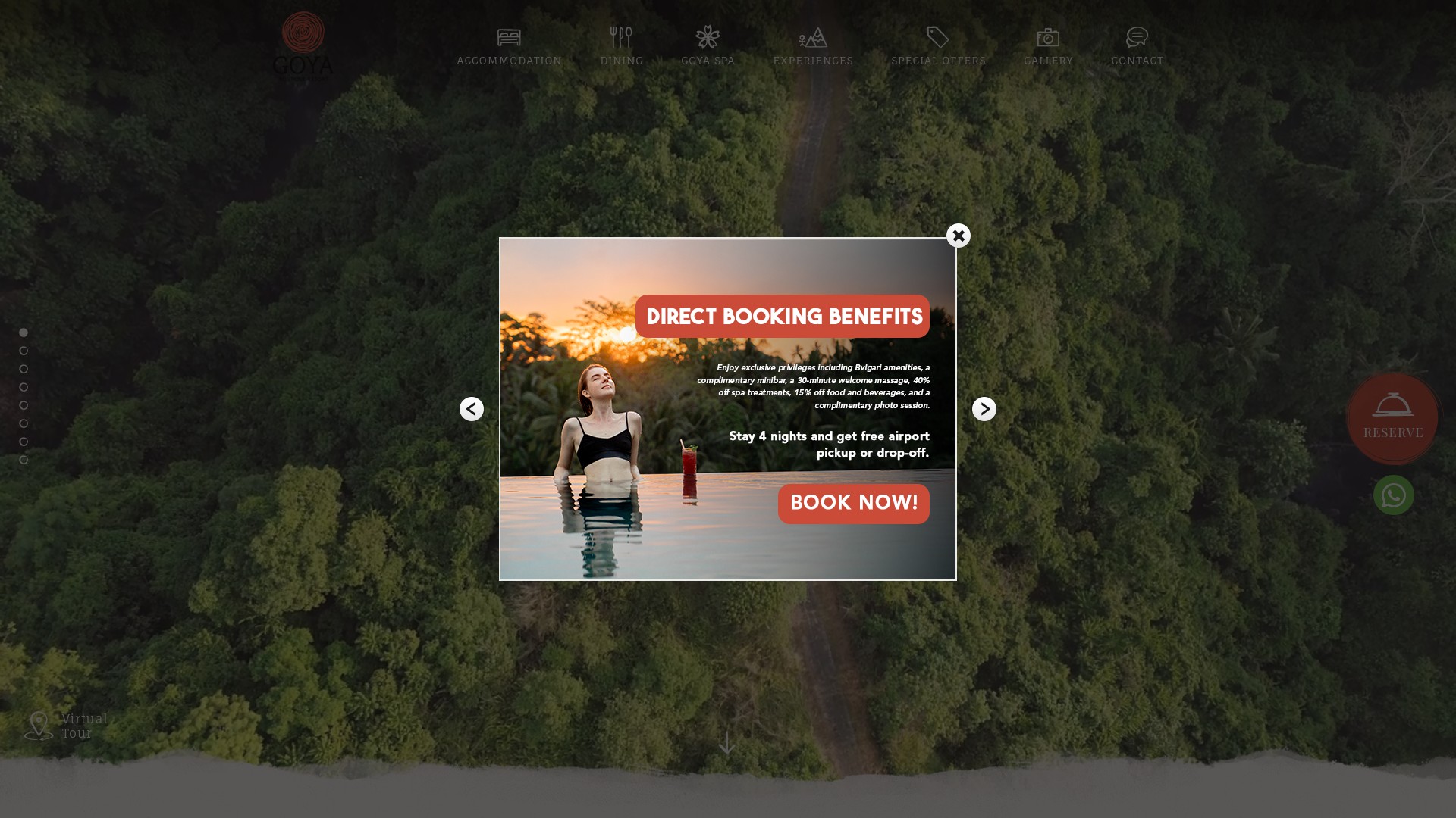 Screenshot of www.goyaboutiqueresorts.com